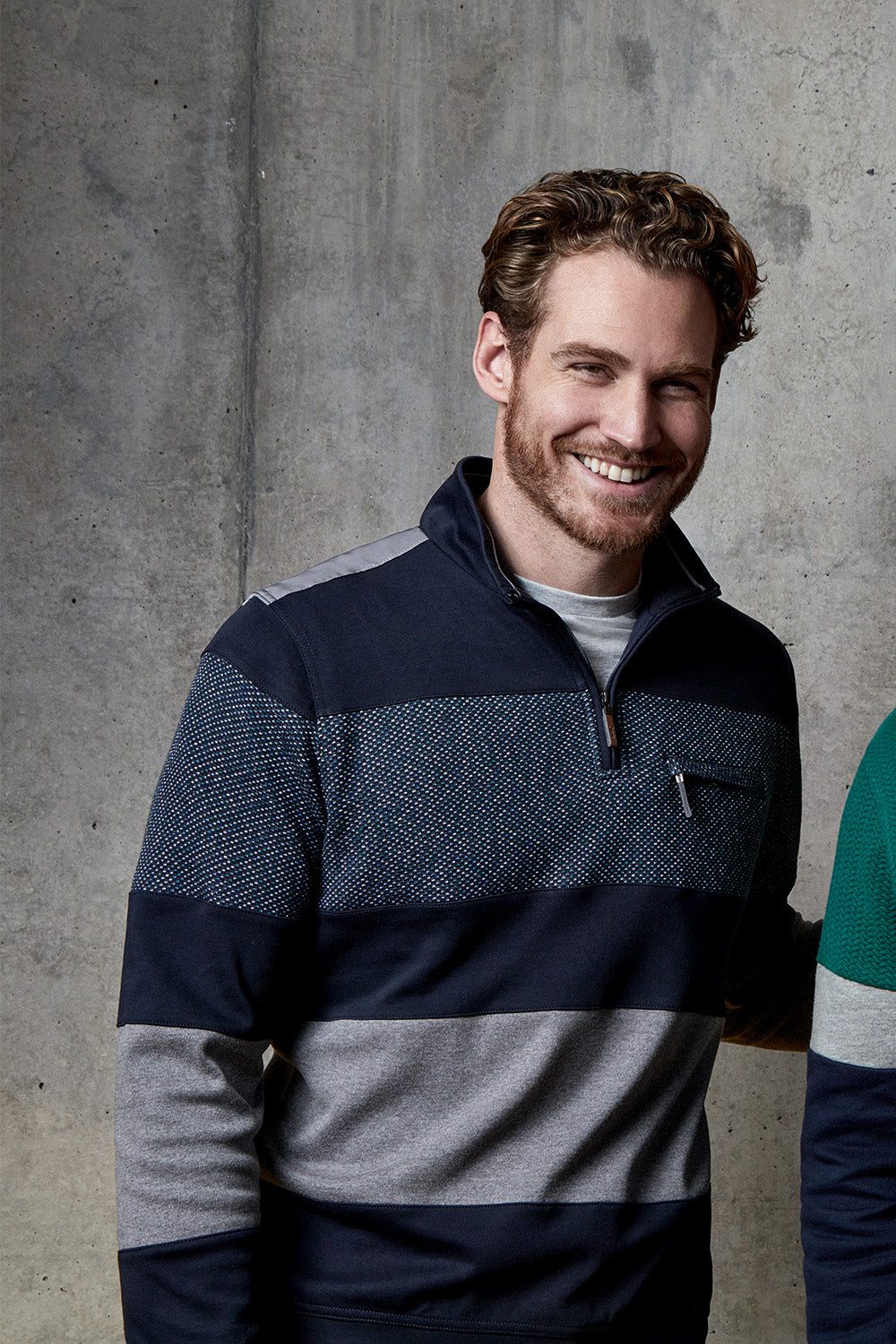 Hajo Sweatshirt Sweatshirt mit Troyerkragen und günstig online kaufen