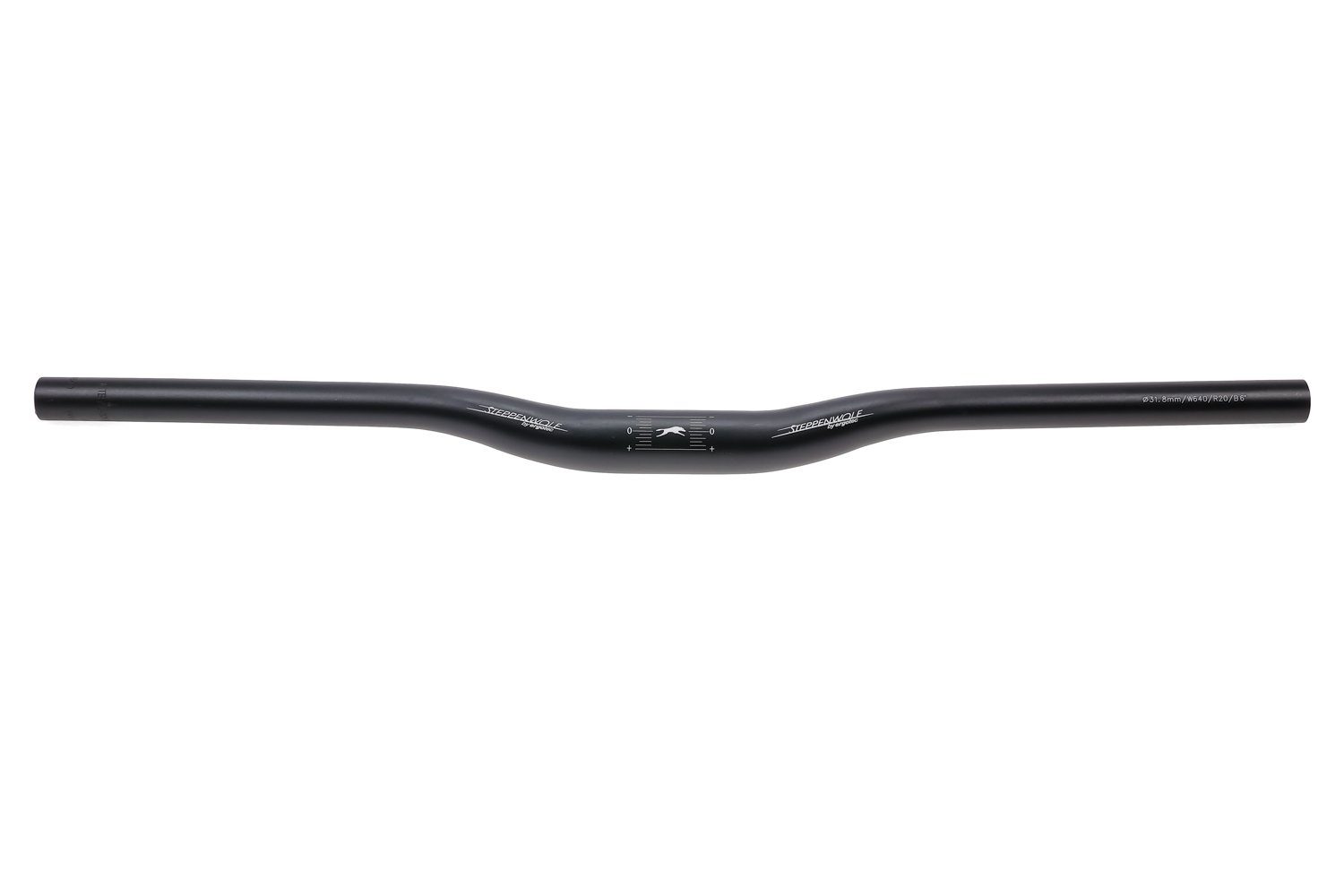 Ergotec Fahrradlenker Fahrrad Lenker Steppenwolf by Ergotec Low Rise 640mm MTB Klemmung, Fahrradlenker, (1-tlg)