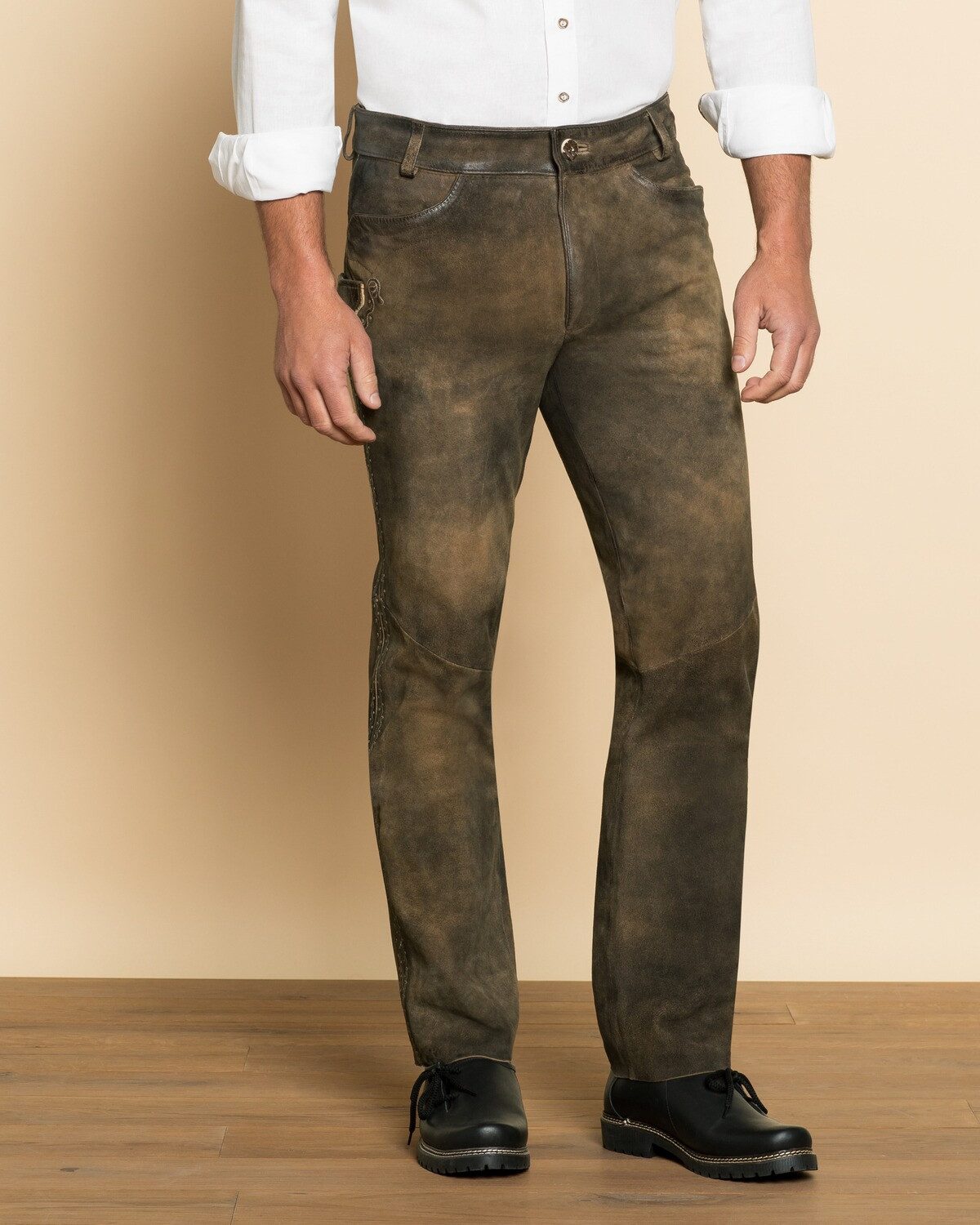 Luis Steindl Trachtenhose Lange Lederhose