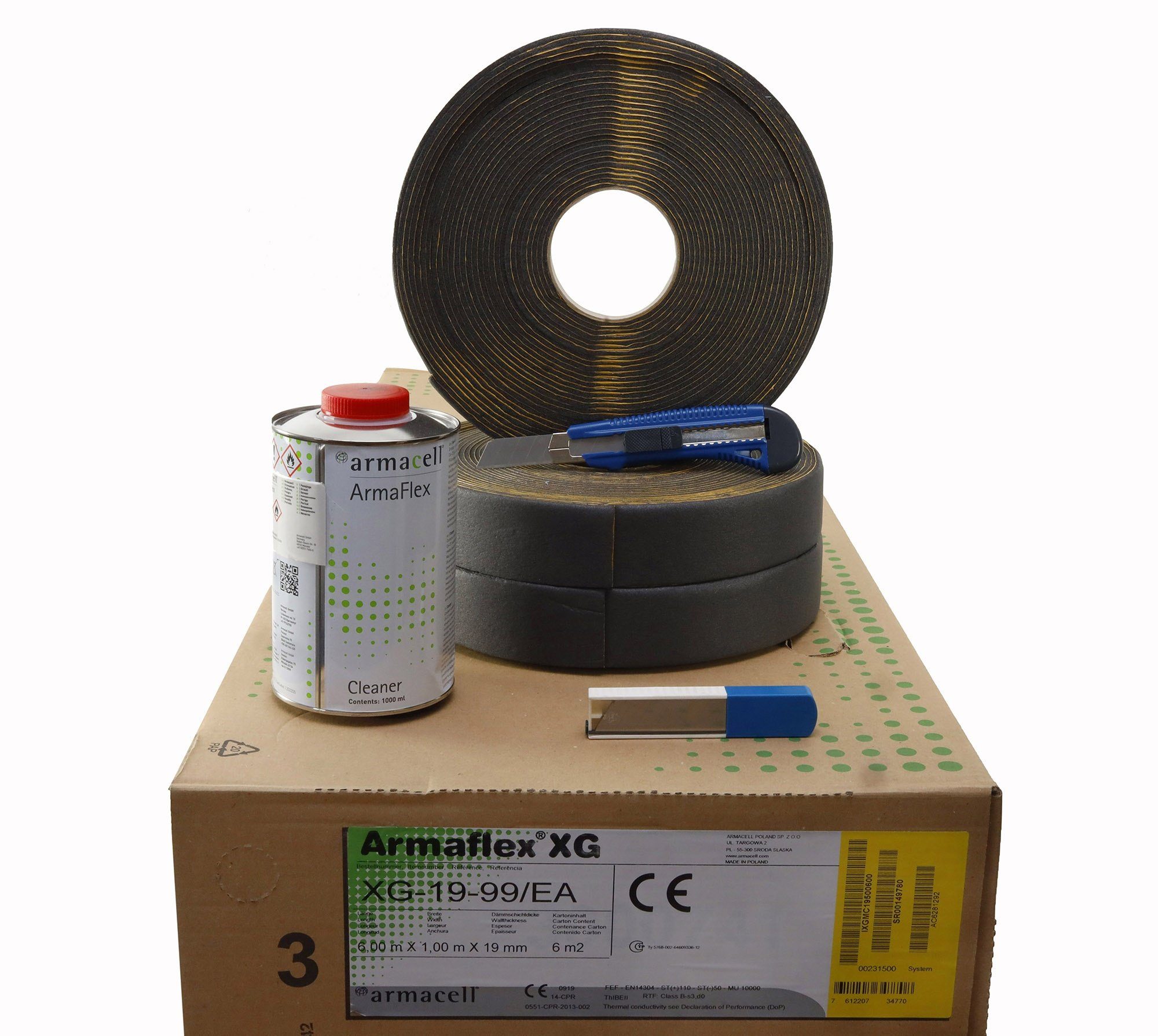 Scorprotect® Rollladenkastendämmung original Armaflex XG Armacell® Camper-Ausbau-Set 3