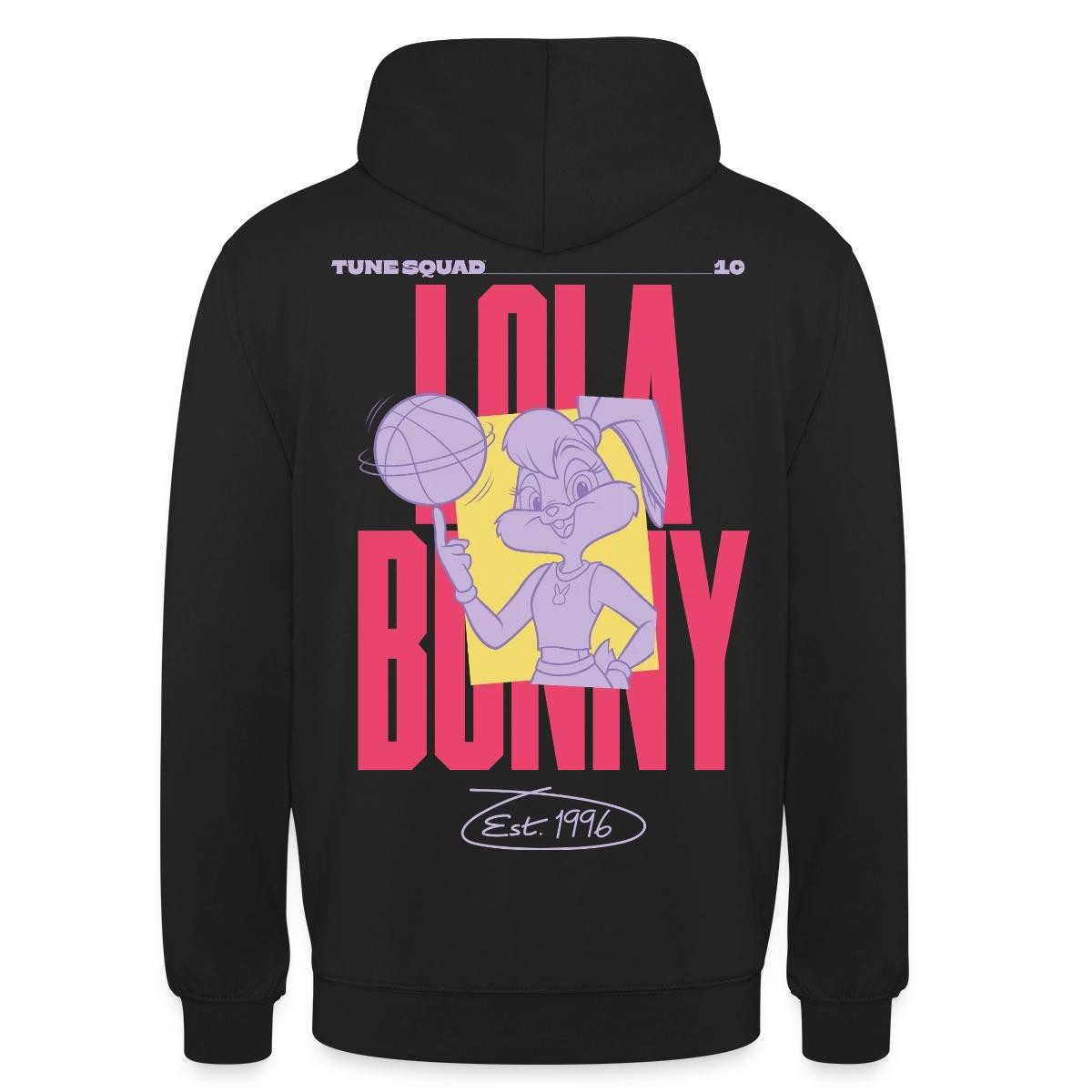 Spreadshirt Hoodie Looney Tunes Lola Bunny Mit Basketball Est. 1996 Unisex Hoodie (1-tlg)