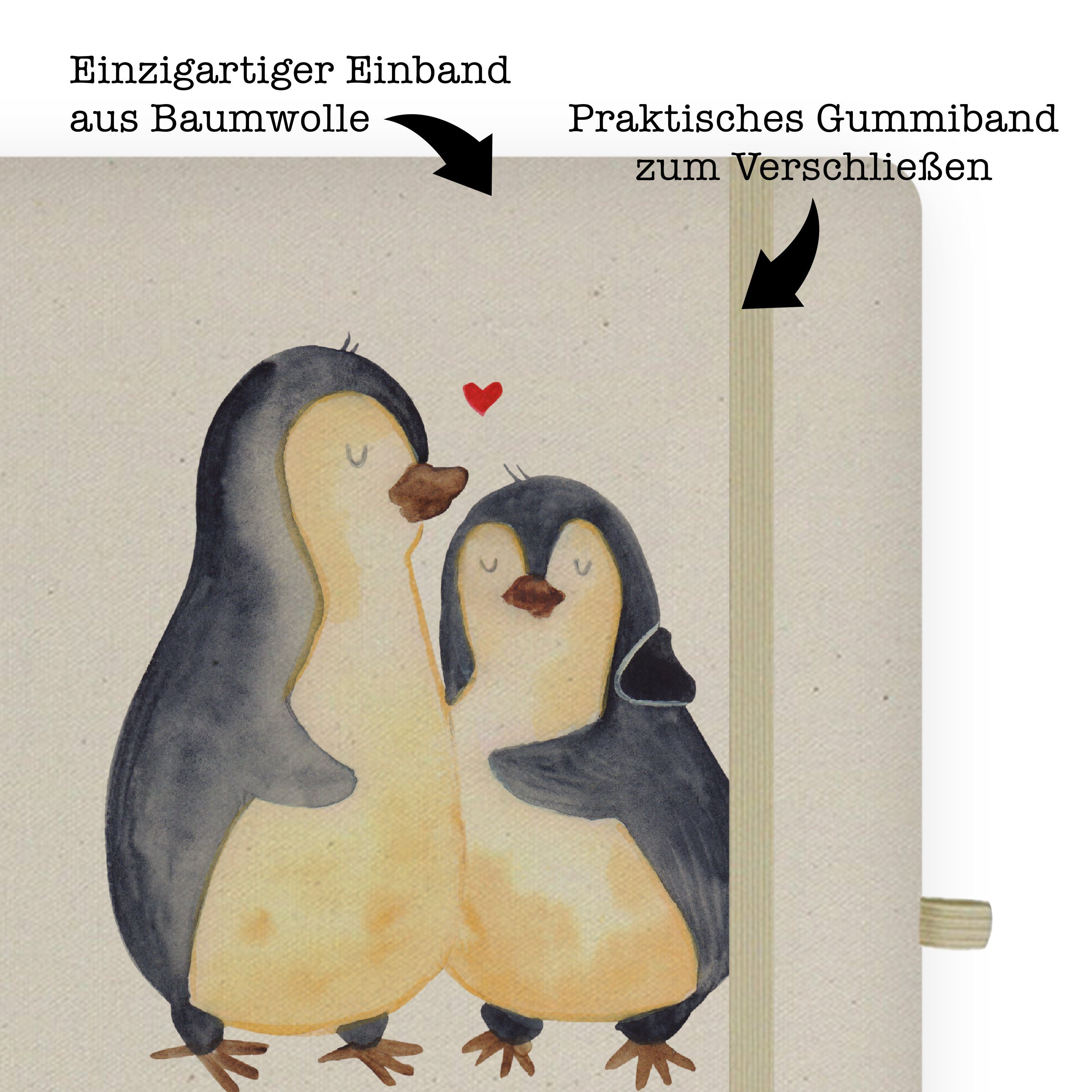 Mrs. Skizzenbuch, Mr. - & Mrs. Transparent Notizen, & Panda Notizbuch Mr. Pinguine Einschlafen Geschenk, - Panda