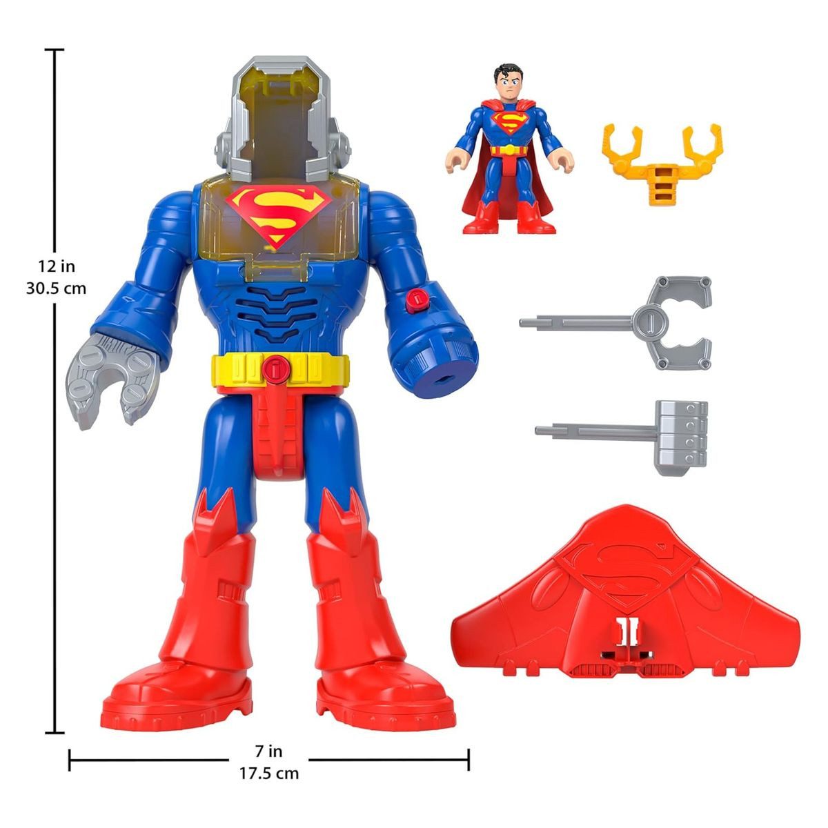 Mattel® Actionfigur Mattel JCT47 DC Super Frieds Fisher-Price - Imaginext Interaktiver Rob – Bild 2 von 5