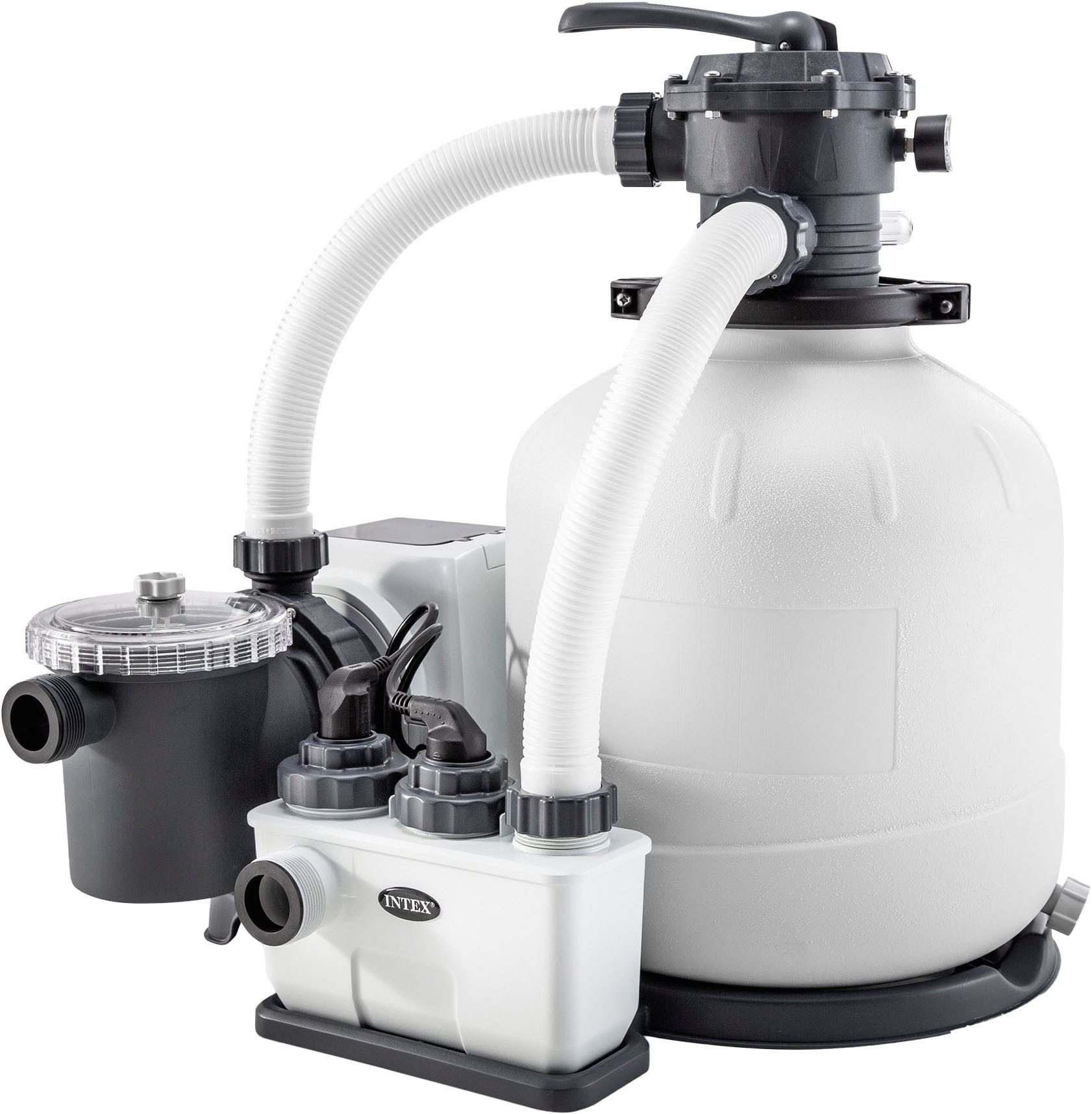 Intex Sandfilteranlage QX 2600, mit integriertem Salzwasser-Elektrolyse-System