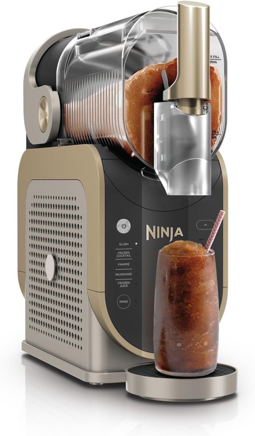 NINJA Slush-Eismaschine für Slush, Eis-Cocktails, Frappé, Milchshakes, Saft - FS301EUSTGD