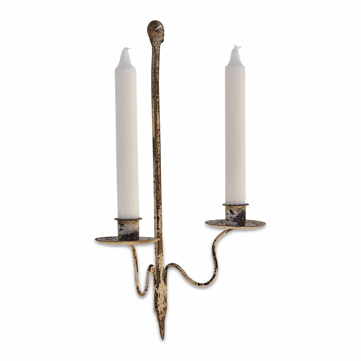 Mirabeau Kerzenständer Wandkerzenhalter Gaétan antikschwarz günstig online kaufen