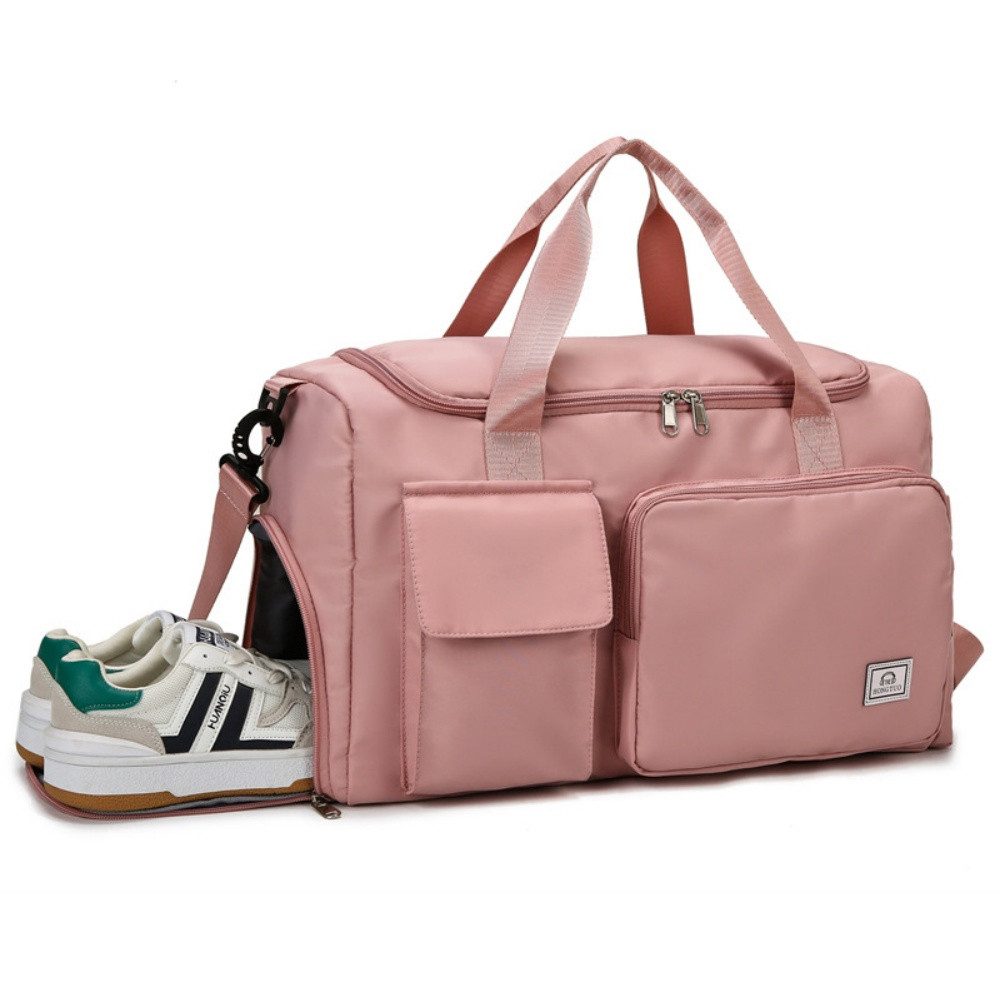 Heyork Reisetasche Reisetasche Weekender Sporttasche mit Schuhfach Wasserdicht für Damen