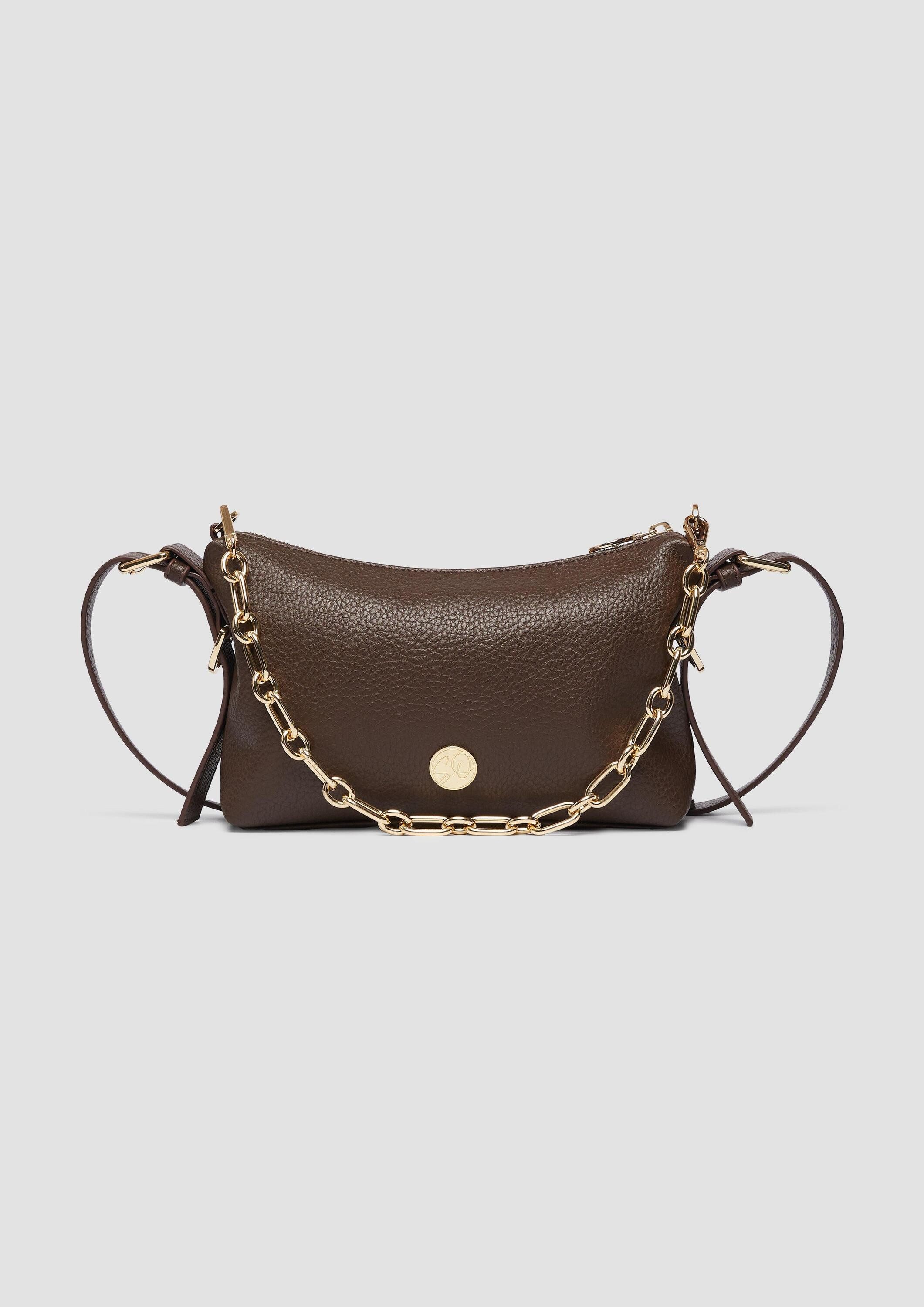 s.Oliver Umhängetasche Tasche, City-Bag mit abnehmbarer Metallkette