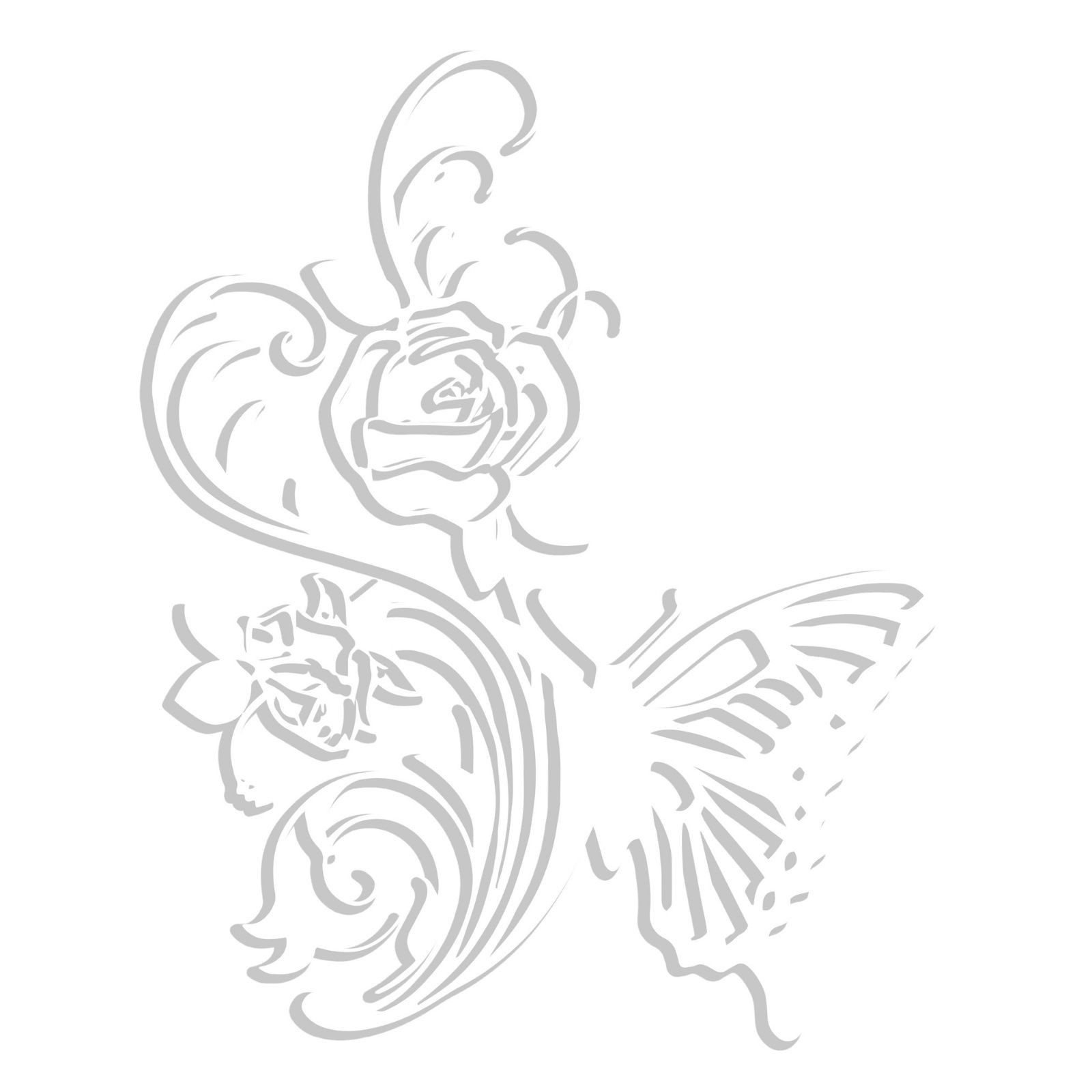 Wanddekoobjekt Schmetterling Metall Wanddekor, Blume Wanddekor, abstrakte Dekoration