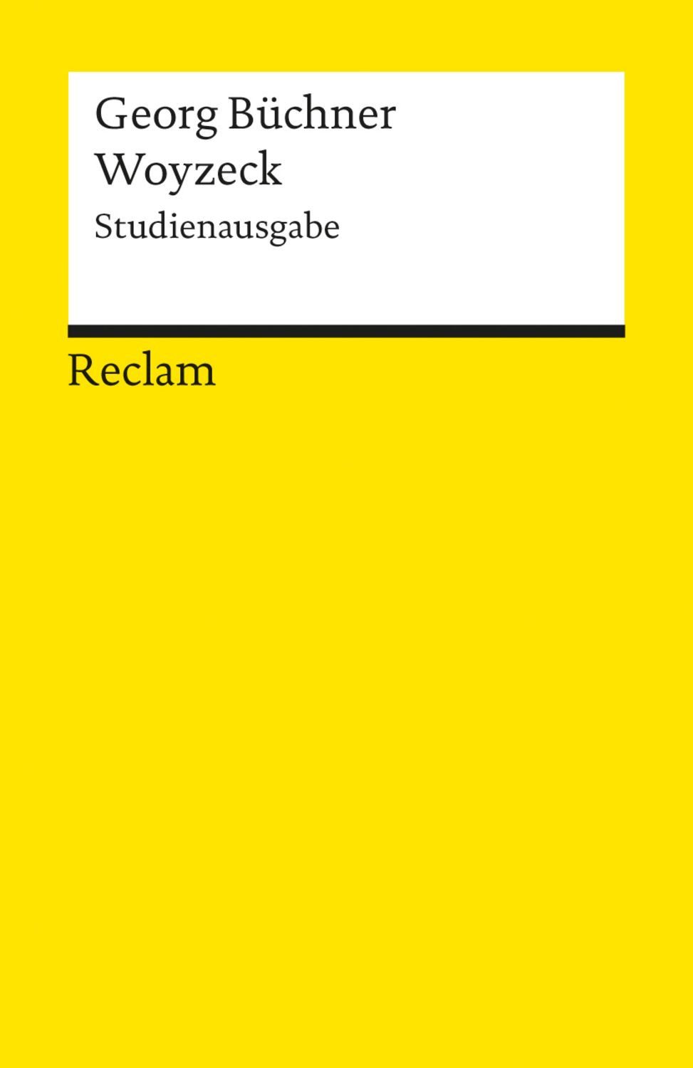Woyzeck / Georg Büchner