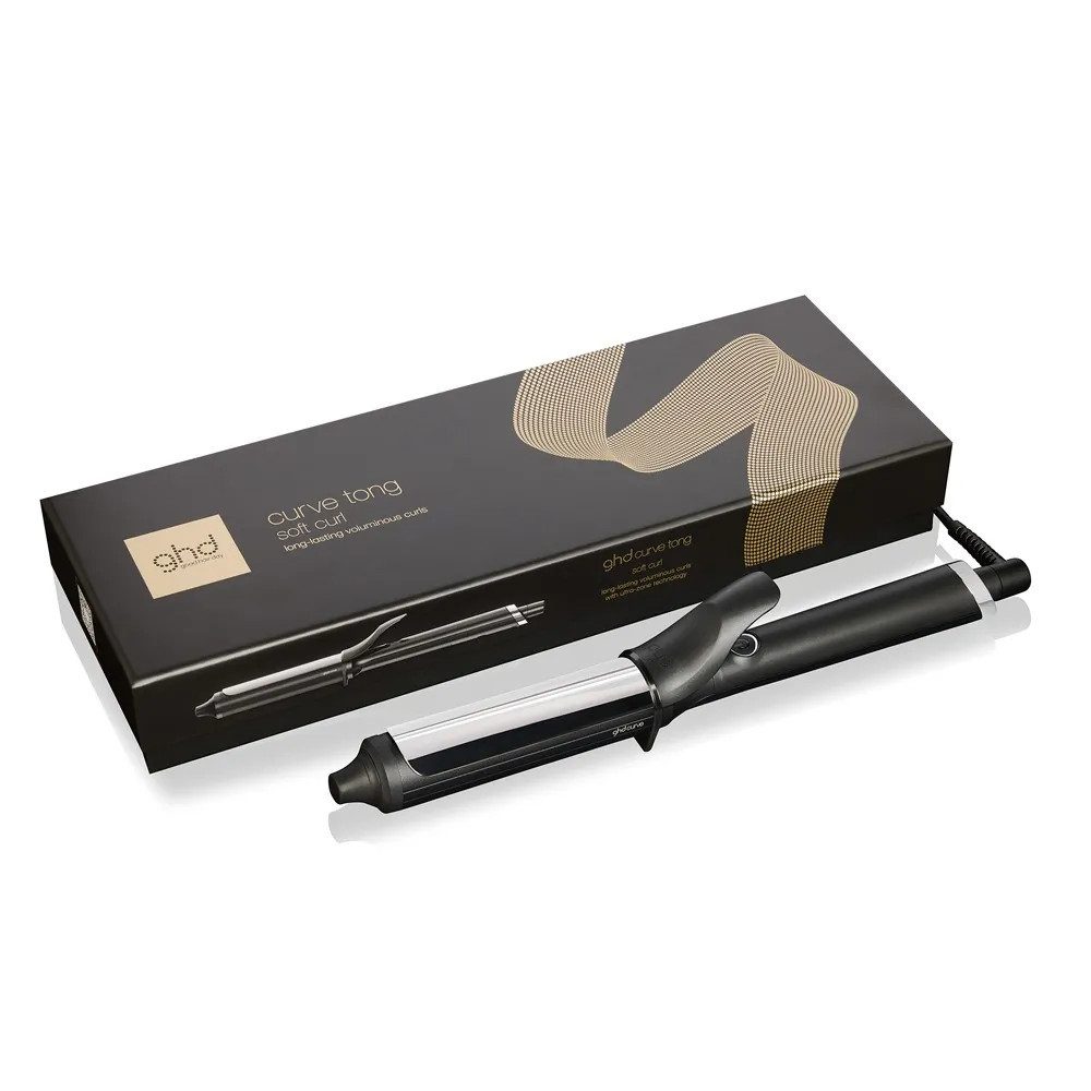GHD Glätteisen ghd curve soft curl tong Lockenstab 32 mm – große Locken & Wellen Titanium-Keramik-Beschichtung, Lockenstab