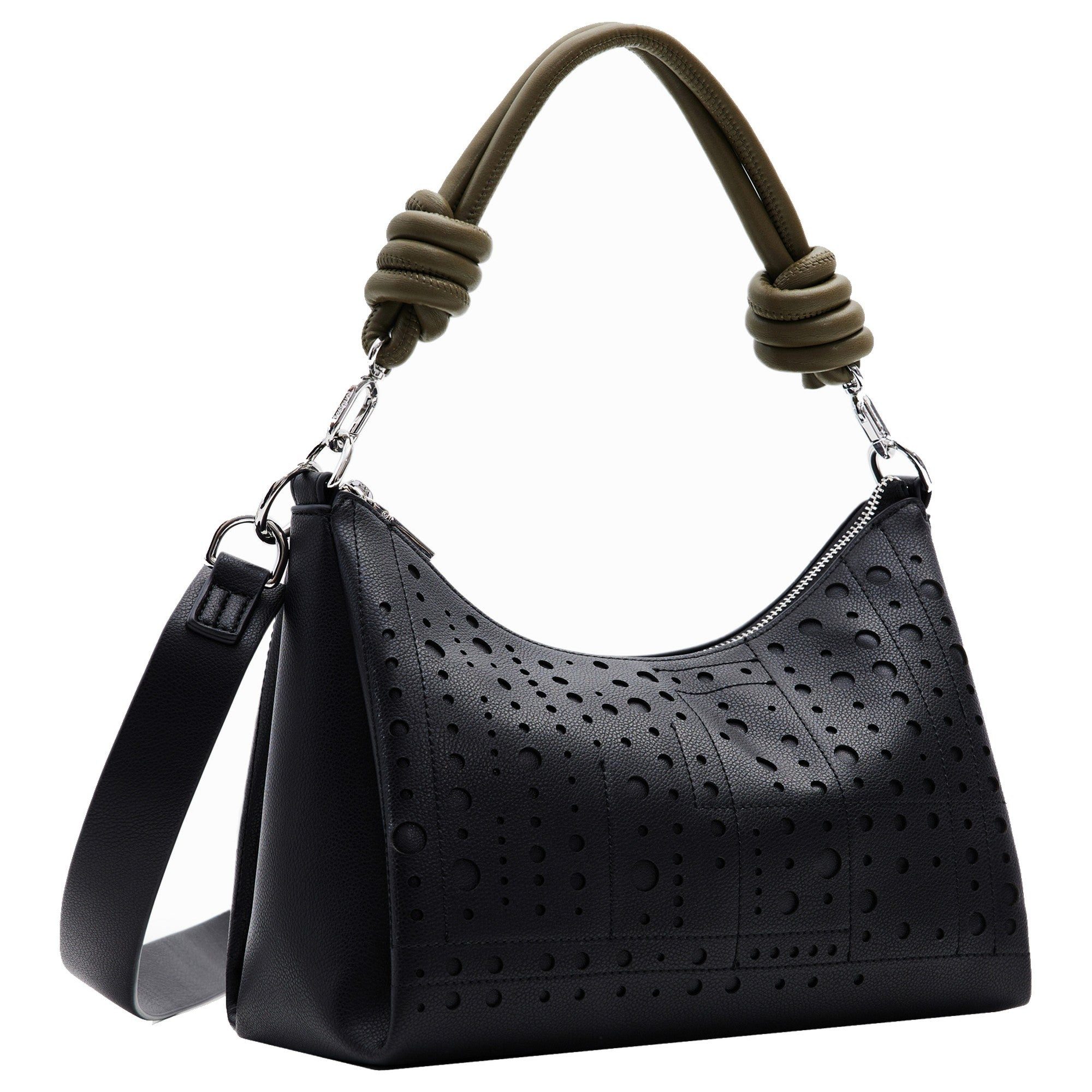 Umhängetasche Bloomer Mayari - Schultertasche 25 cm (black)