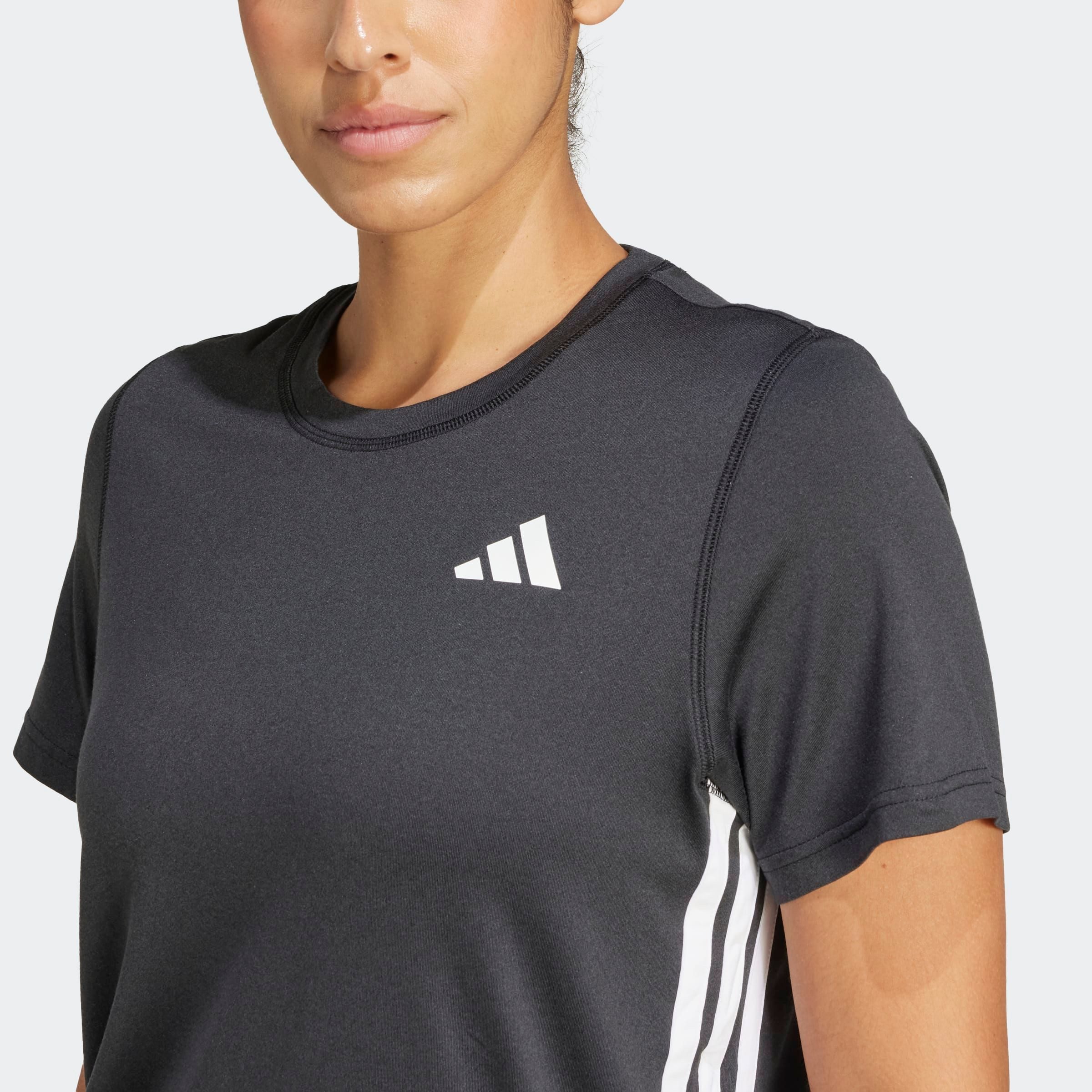 adidas Performance T-Shirt TRAIN ESSENTIALS 3-STREIFEN WORKOUT