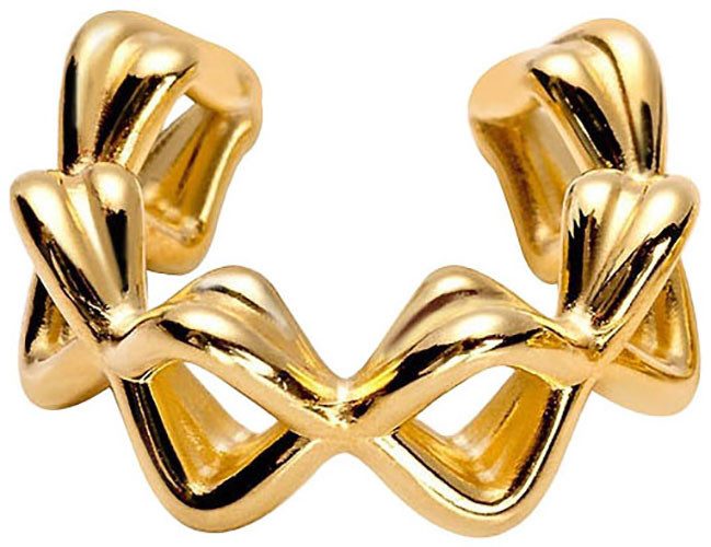 Firetti Ohrklemme Schmuck Geschenk Gold 333 Ohrschmuck Ohrring Ear Cuff, Made in Germany