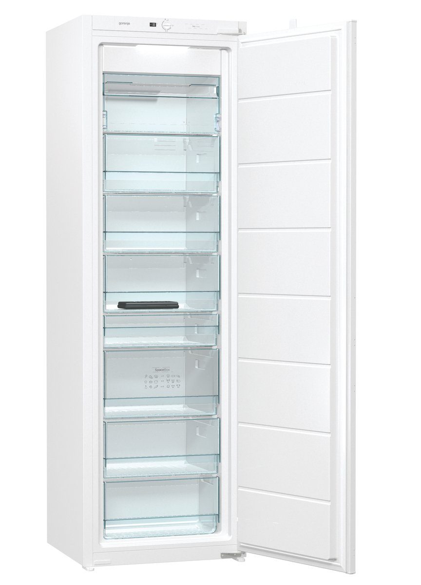 GORENJE Einbaugefrierschrank FNI 418 EE1, 177,2 cm hoch, 54 cm breit, LED Display.