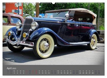 CALVENDO Wandkalender Ford Classics (Premium, hochwertiger DIN A2 Wandkalender 2023, Kunstdruck in Hochglanz)