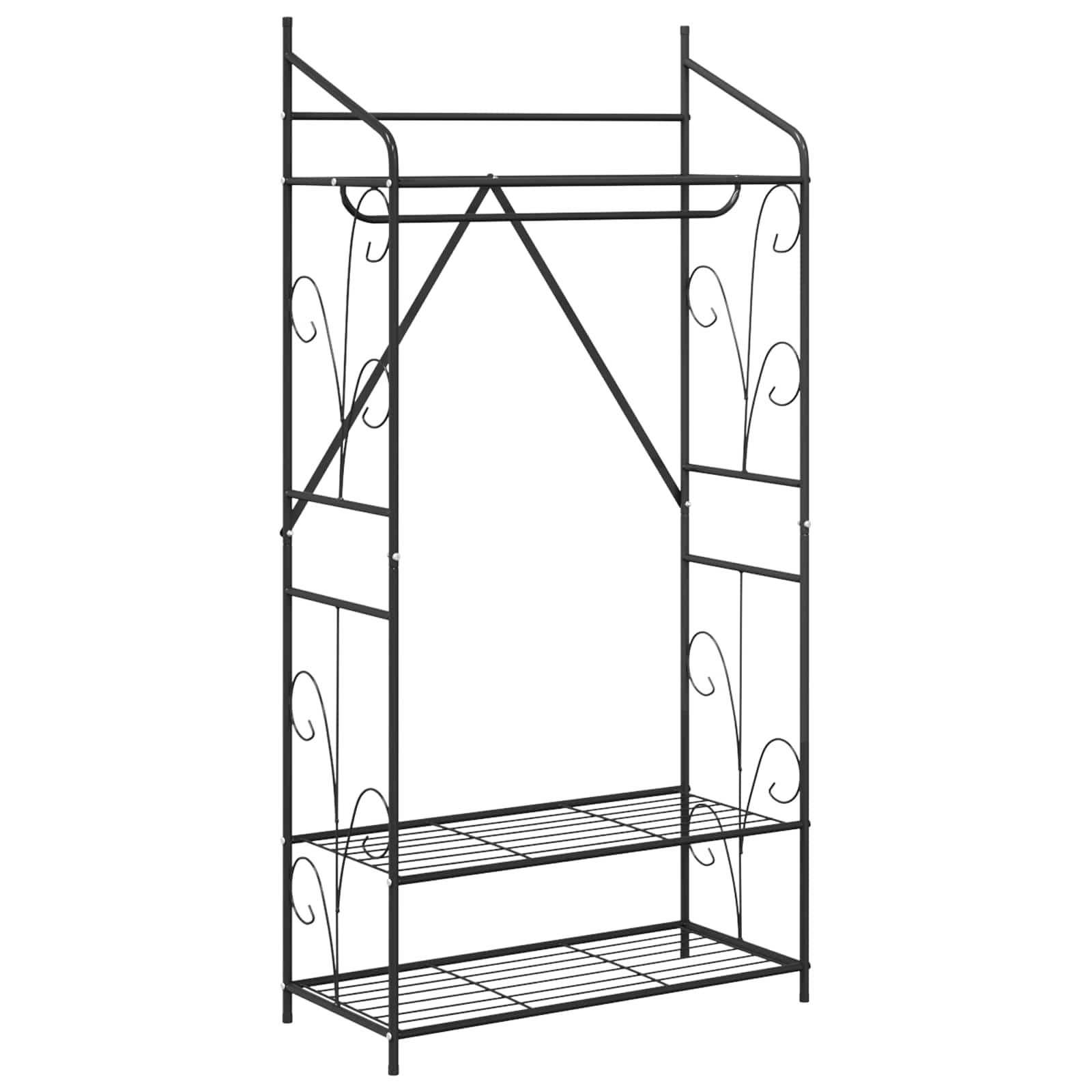vidaXL Kleiderschrank Offener Kleiderschrank Uni 78 x 36 x 158 cm (1-St)