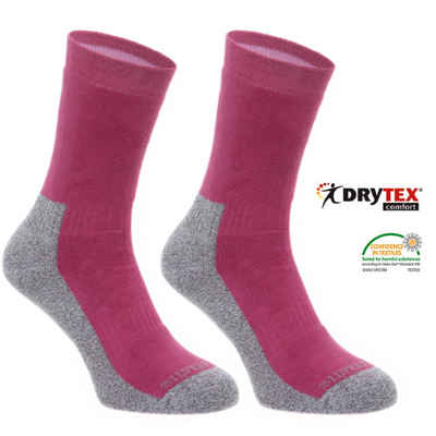 SILVER REED Laufsocken Silverpoint - DRYTEX Comfort Hiker - Trekkingsocken, rose (0-Paar)