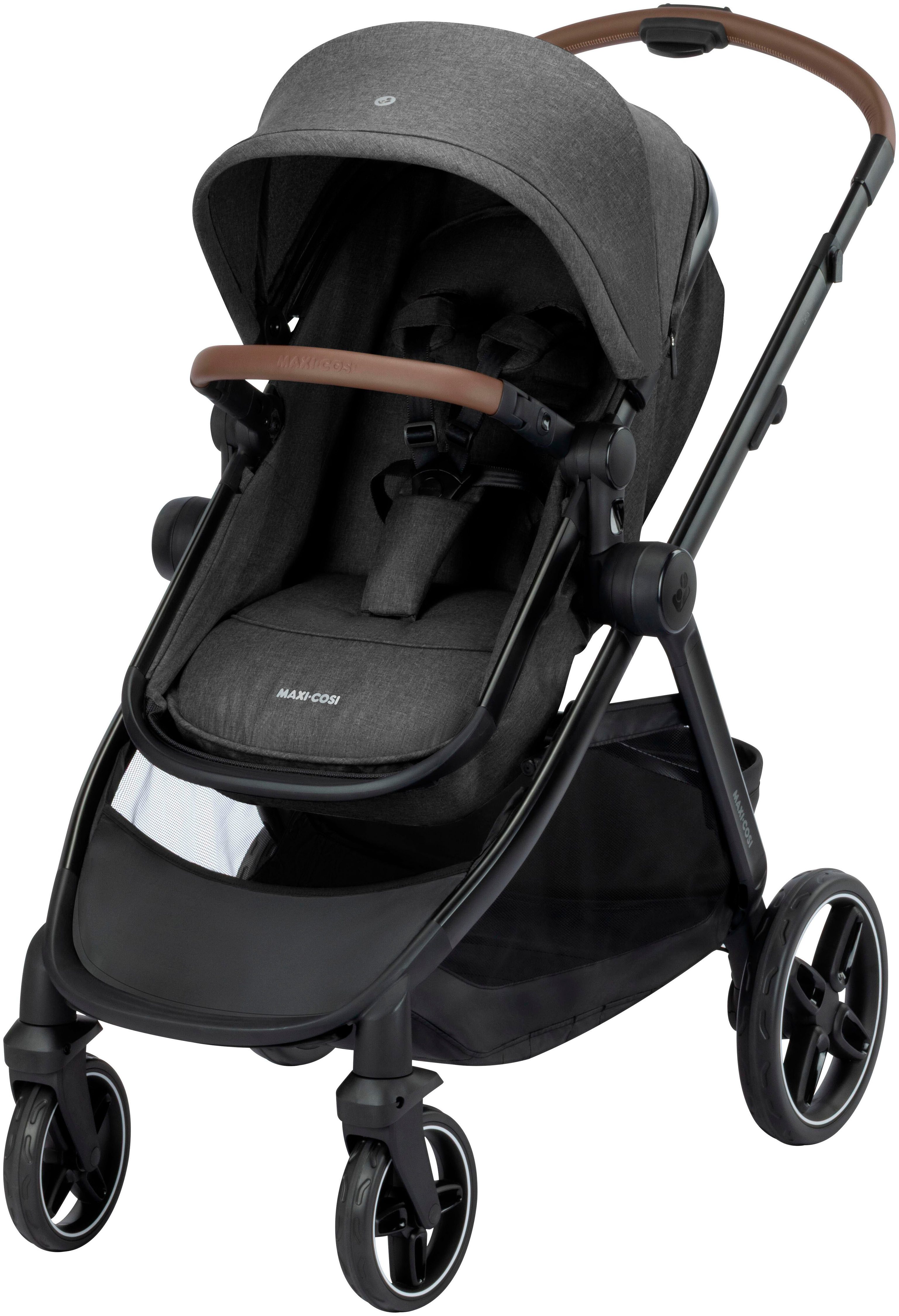 Maxi-Cosi Kombi-Kinderwagen Zelia S TRIO2, (Set), inkl. Babyschale, Regenschutz und 2-in-1 Kinderwagensitz/Babywanne – Bild 4 von 5