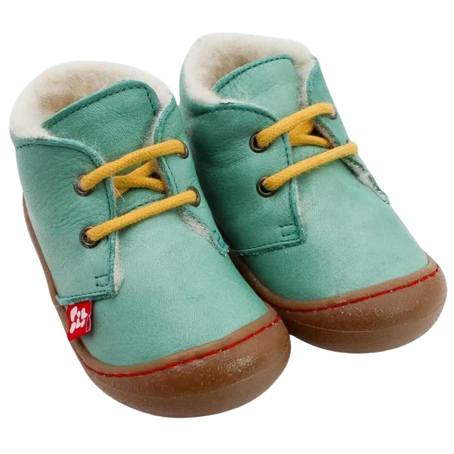 POLOLO Kinderschuhe Juan mit Wollfutter, Kinder Lauflernschuh bequeme Kinderschuhe für den Winter