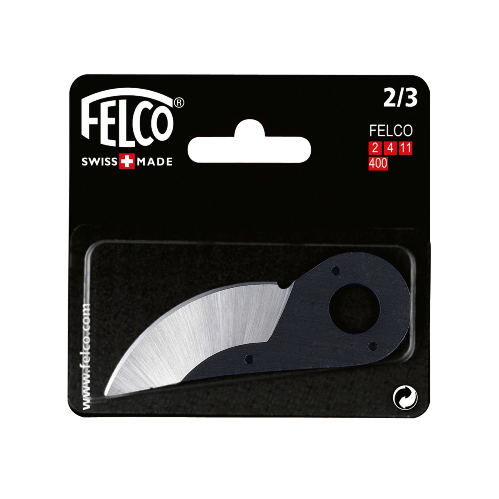 FELCO Gartenschere Felco Klinge Ersatzklinge 2/3 für Schere 2, 4 und 11