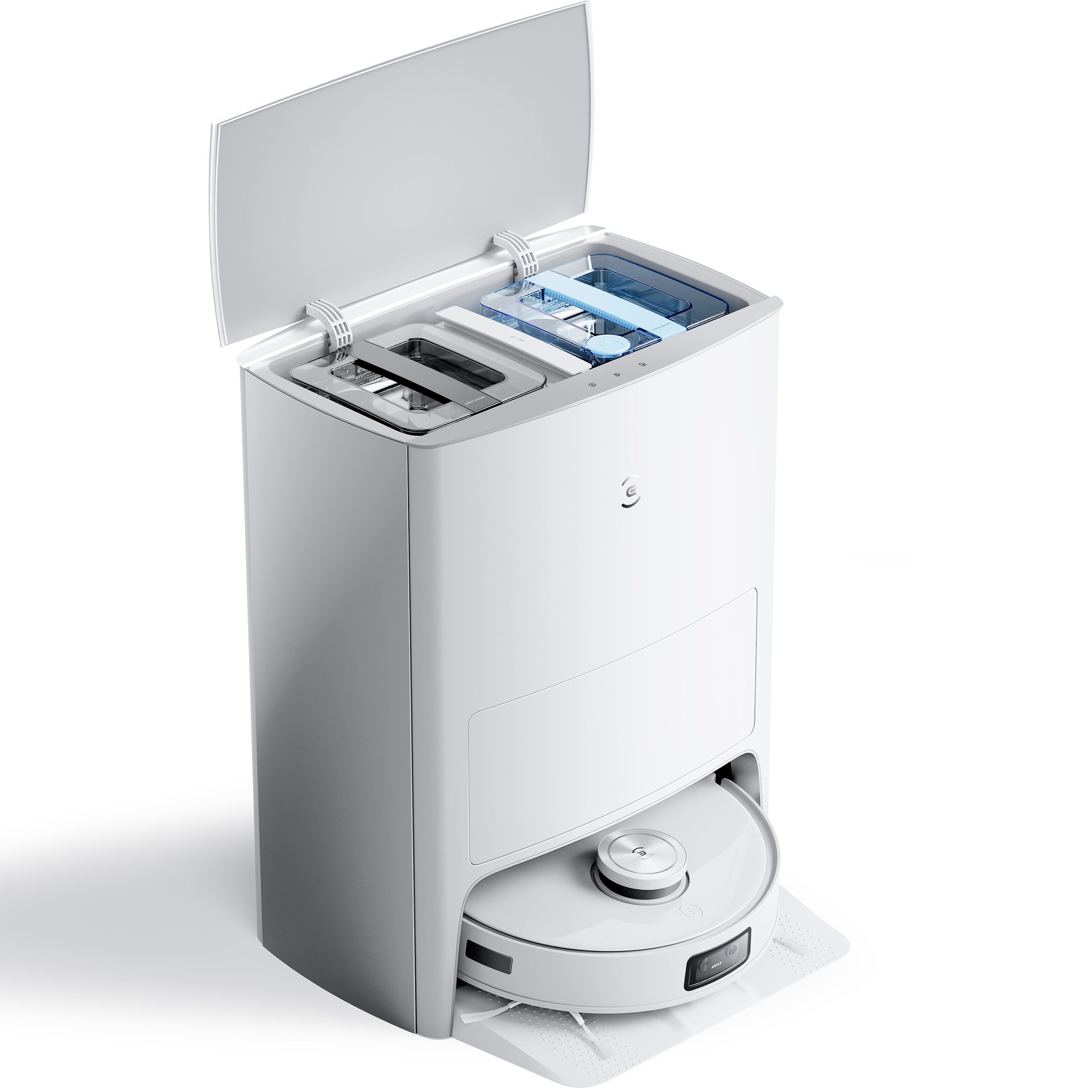 ECOVACS Nass-Trocken-Saugroboter DEEBOT X1e OMNI, 45 W, mit YIKO AI-Sprachassistenten