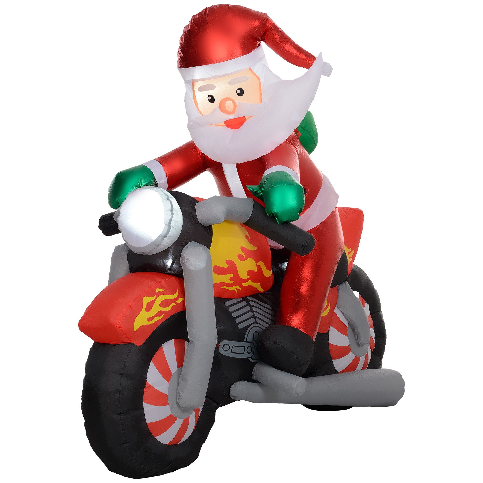 Outsunny Weihnachtsfigur 1,7 m Weihnachtsmann, mit günstig online kaufen