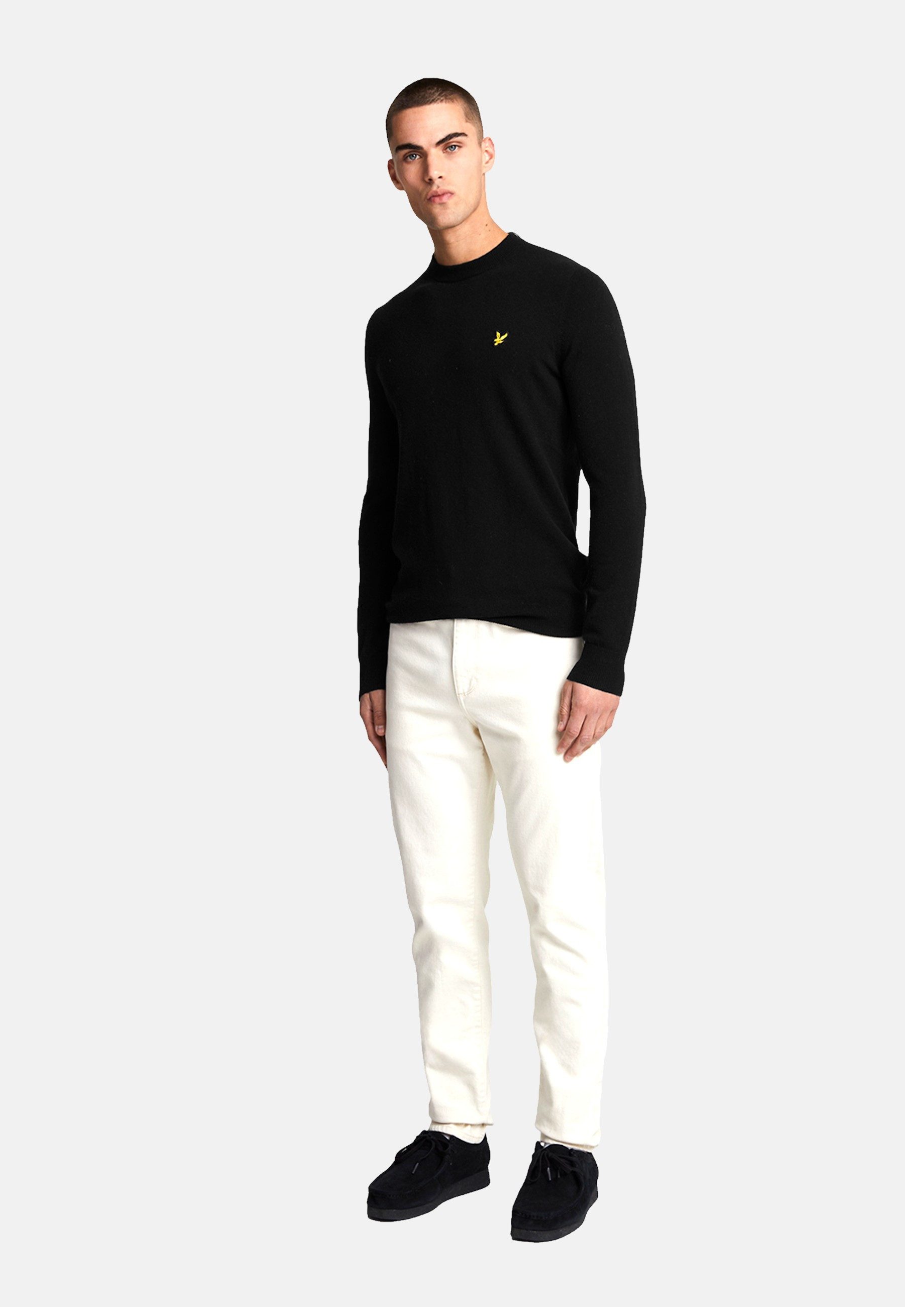Lyle & Scott Strickpullover Pullover Strickpullover R-Neck (1-tlg) günstig online kaufen
