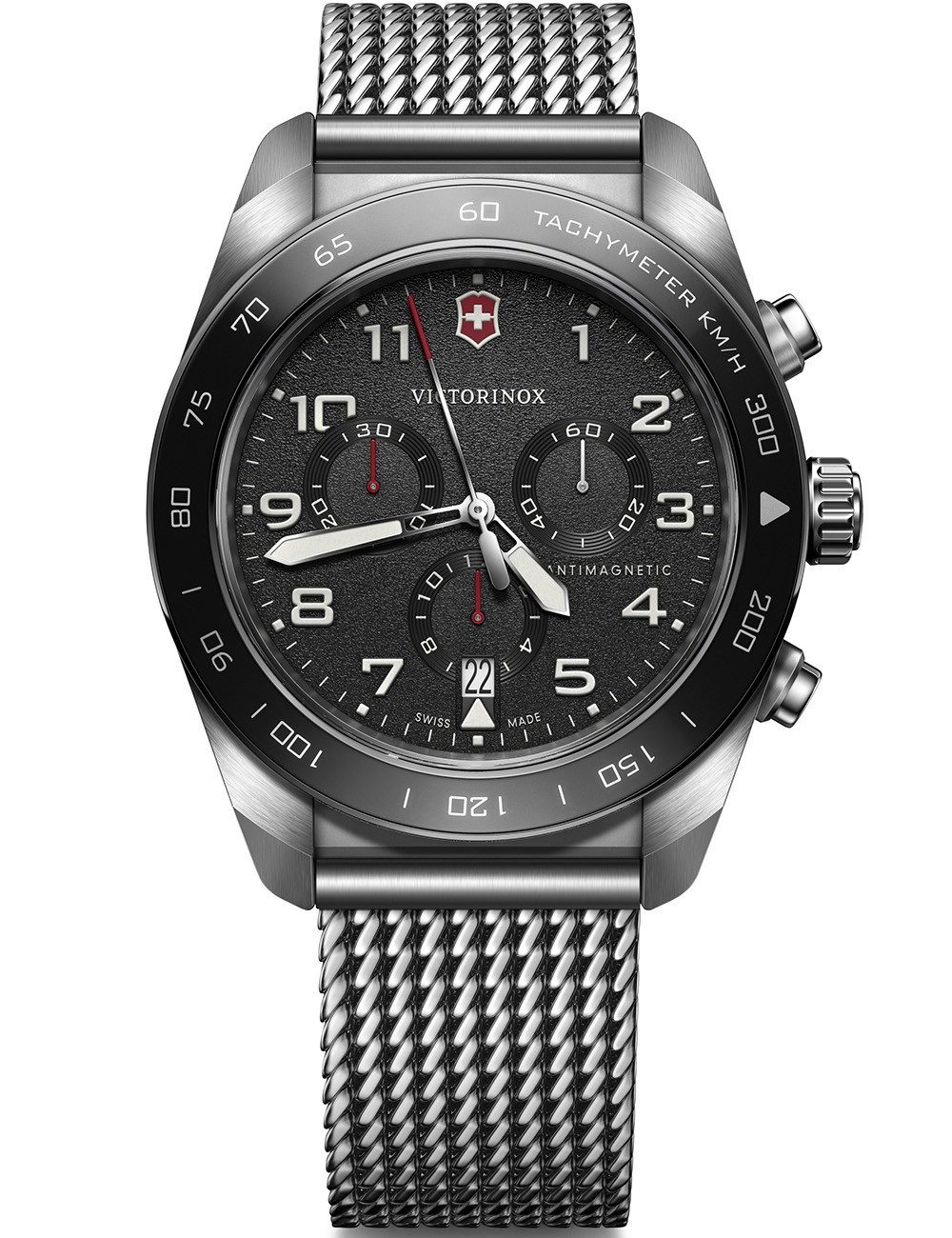 Victorinox Quarzuhr Victorinox 242048 Herrenuhr Swiss Army Chrono 42mm 10ATM Victorinox 242048 Herrenuhr Swiss Army Chrono 42mm 10ATM
