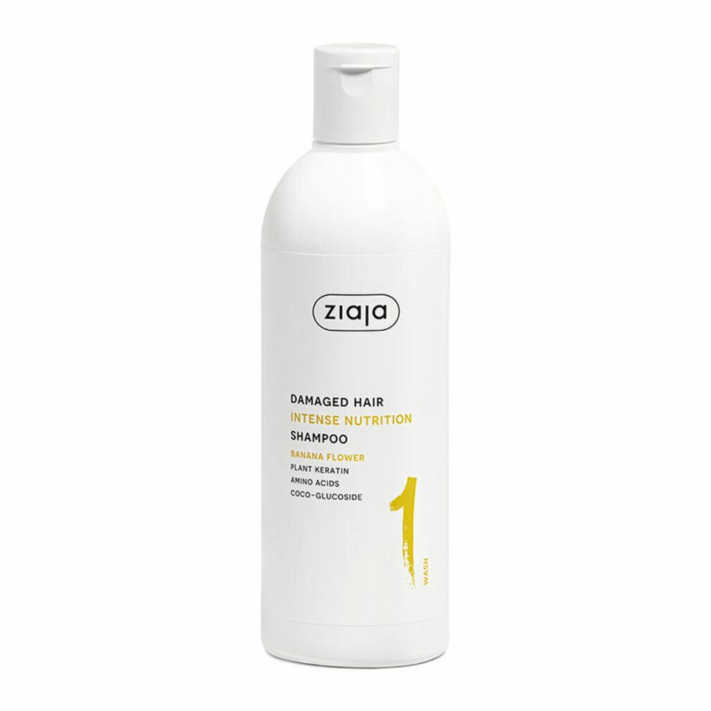 Ziaja Haarpflege-Set PLANT ESSENTIALS Bananenblüte Pflegendes Shampoo 400 ml