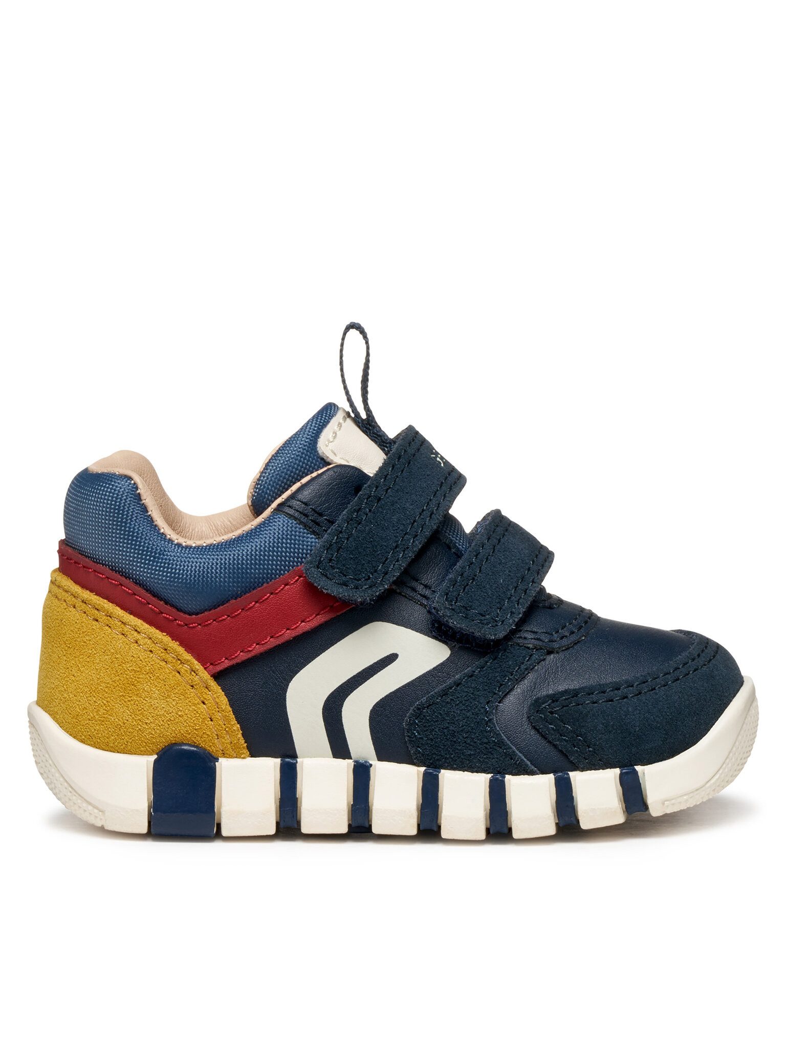 Geox Jungen Sneakers GEOX-B IUPIDOO BOY B3555D 05422 C4244 mehrfarbig Sneaker