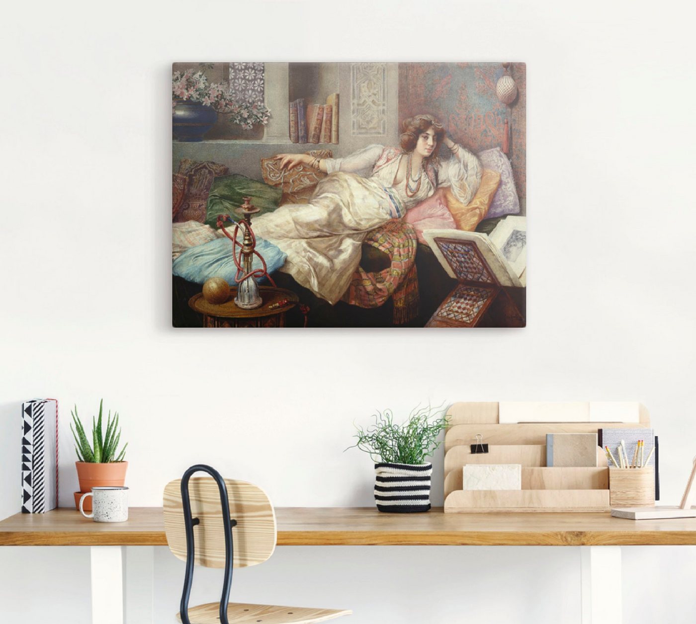 Artland Wandbild »Die Königin des Harems.«, Frau (1 Stück), in vielen Größen & Produktarten -Leinwandbild, Poster, Wandaufkleber / Wandtattoo auch für Badezimmer geeignet-kaufen