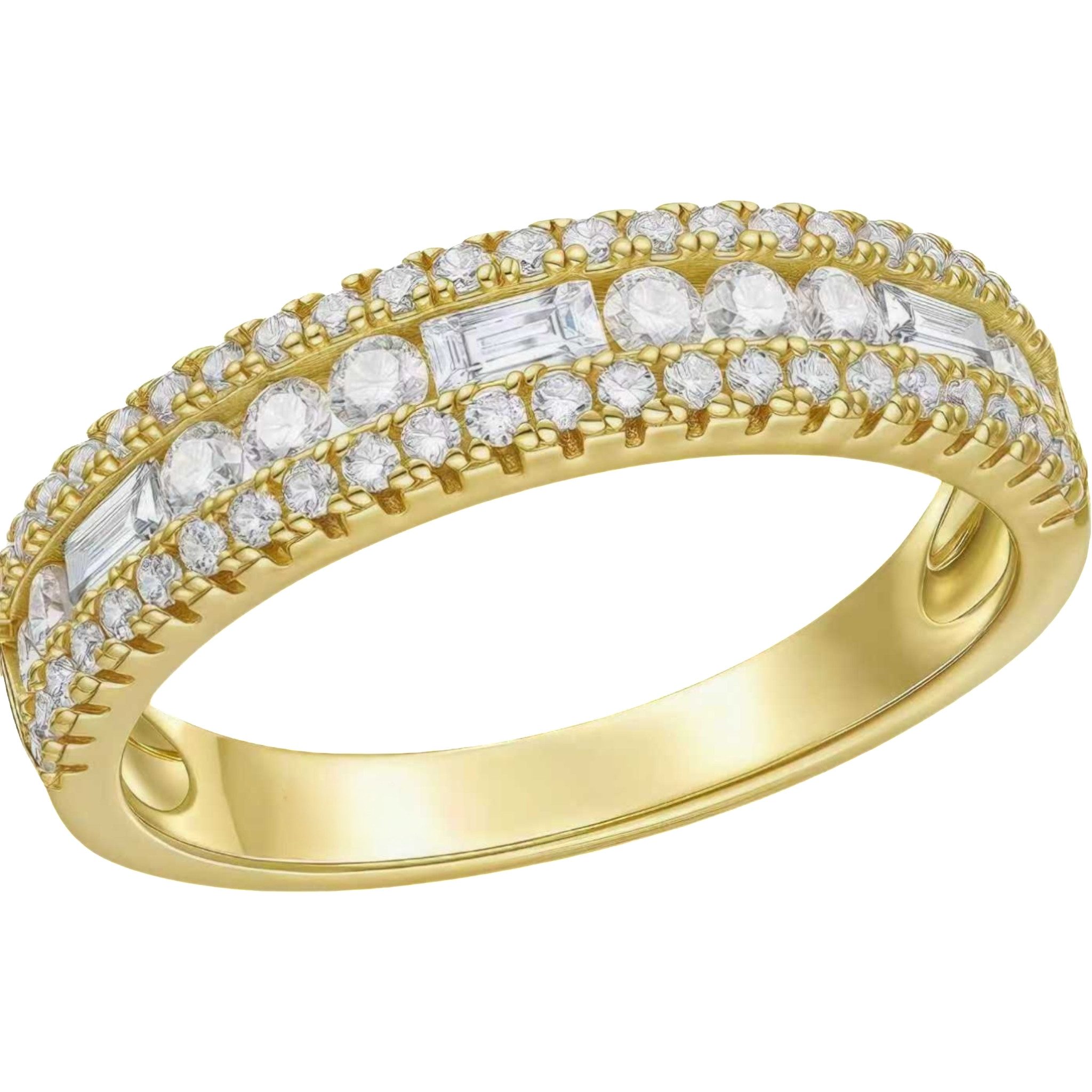 Diamantring damen ring, wedding ring, ring gold damen 585 echtgold, engagement ring
