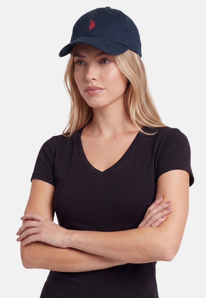 U.S. Polo Assn. Baseball Cap USKaii – Unisex Kappe mit verstellbarem Strapback 100 % Baumwolle, atmungsaktiv und mit Logo-Stickerei