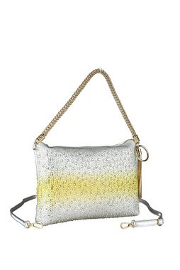 COLLEZIONE ALESSANDRO Schultertasche Bling, mit tausenden Strass Glitzersteinen