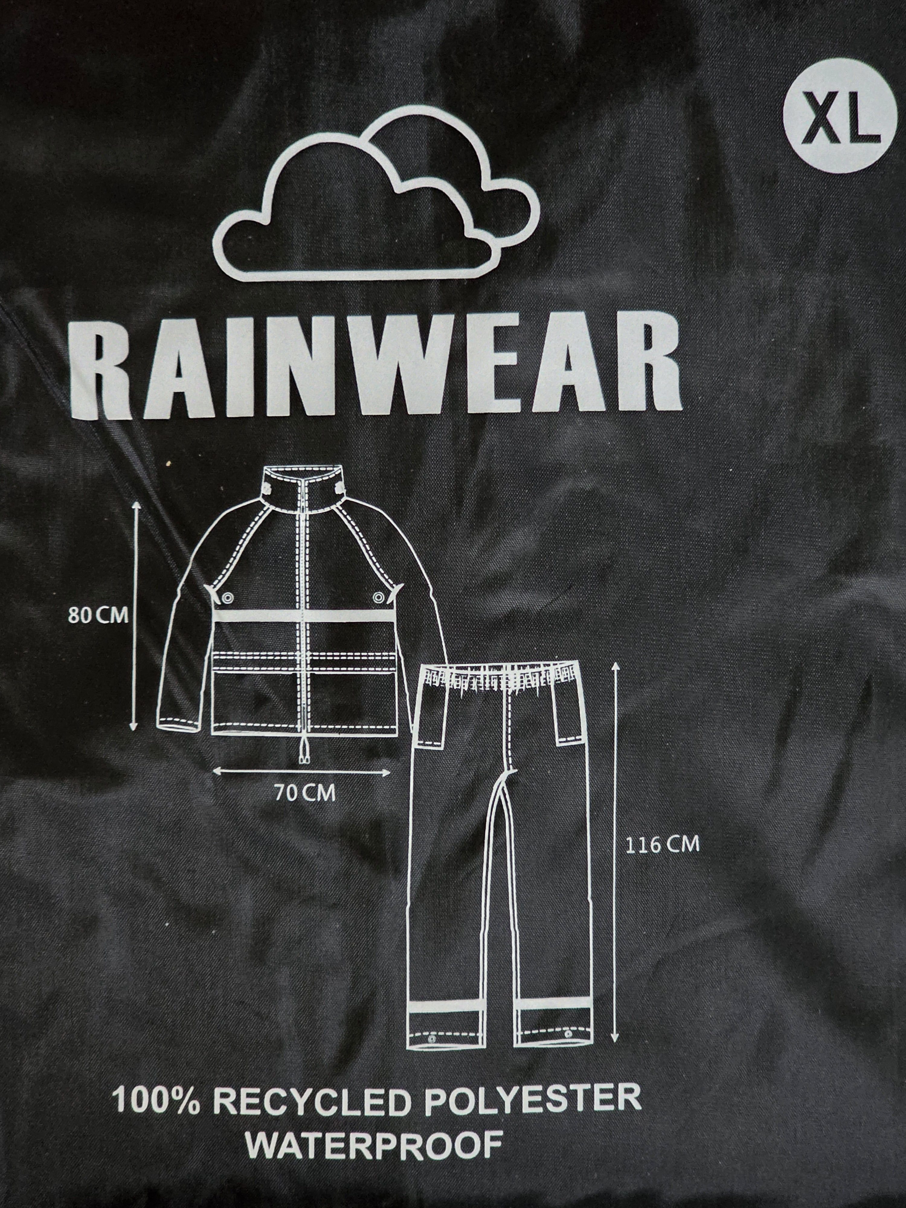 Spectrum Regenanzug Set Regenkleidung Regenanzug Regenschutz