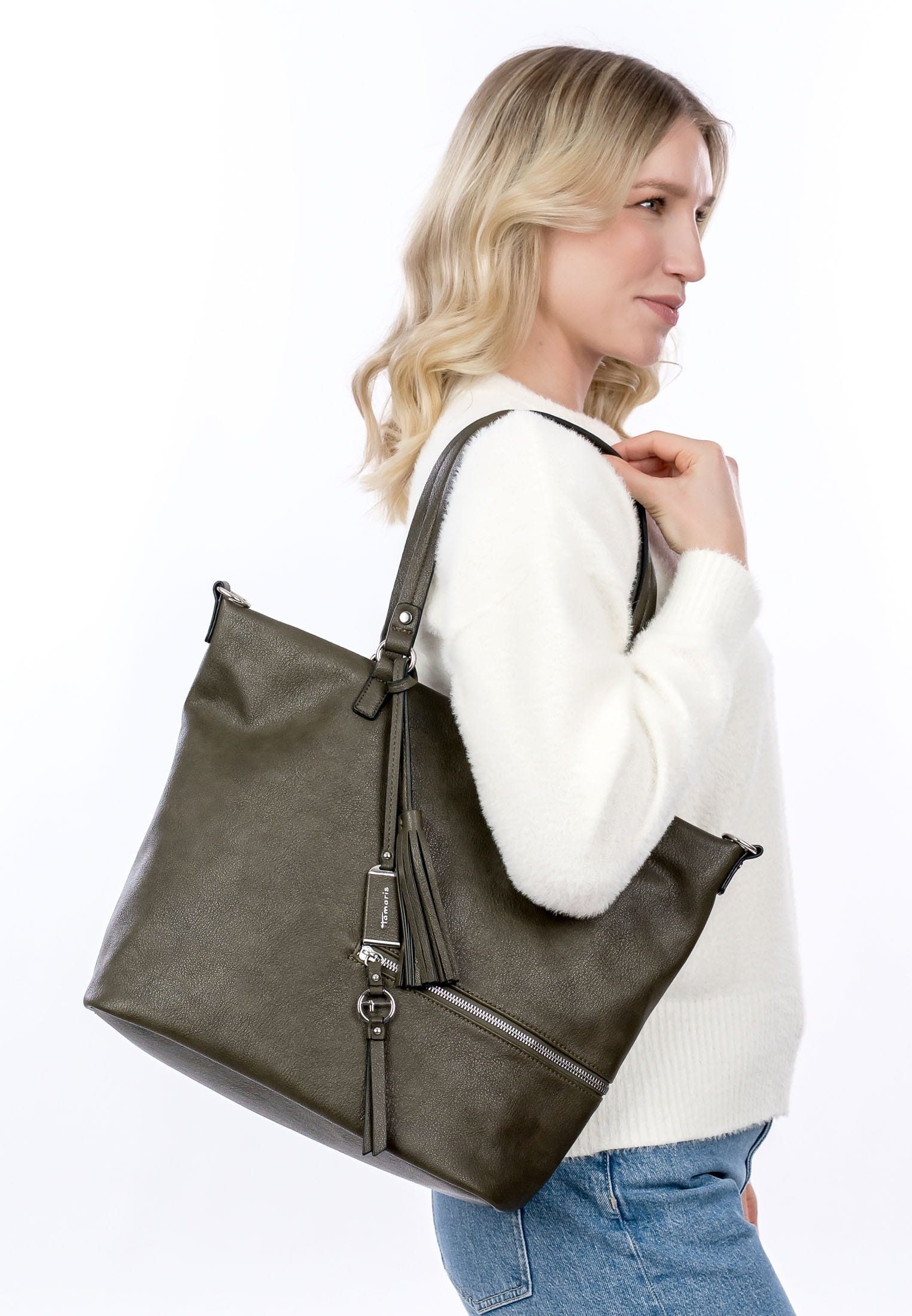Tamaris Shopper TAS Nele, Logo Anhänger