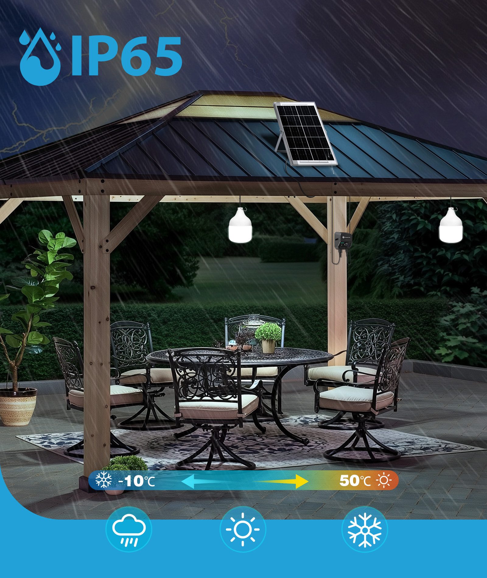 Aigostar LED Solarleuchte Aigostar Solarlampe für günstig online kaufen