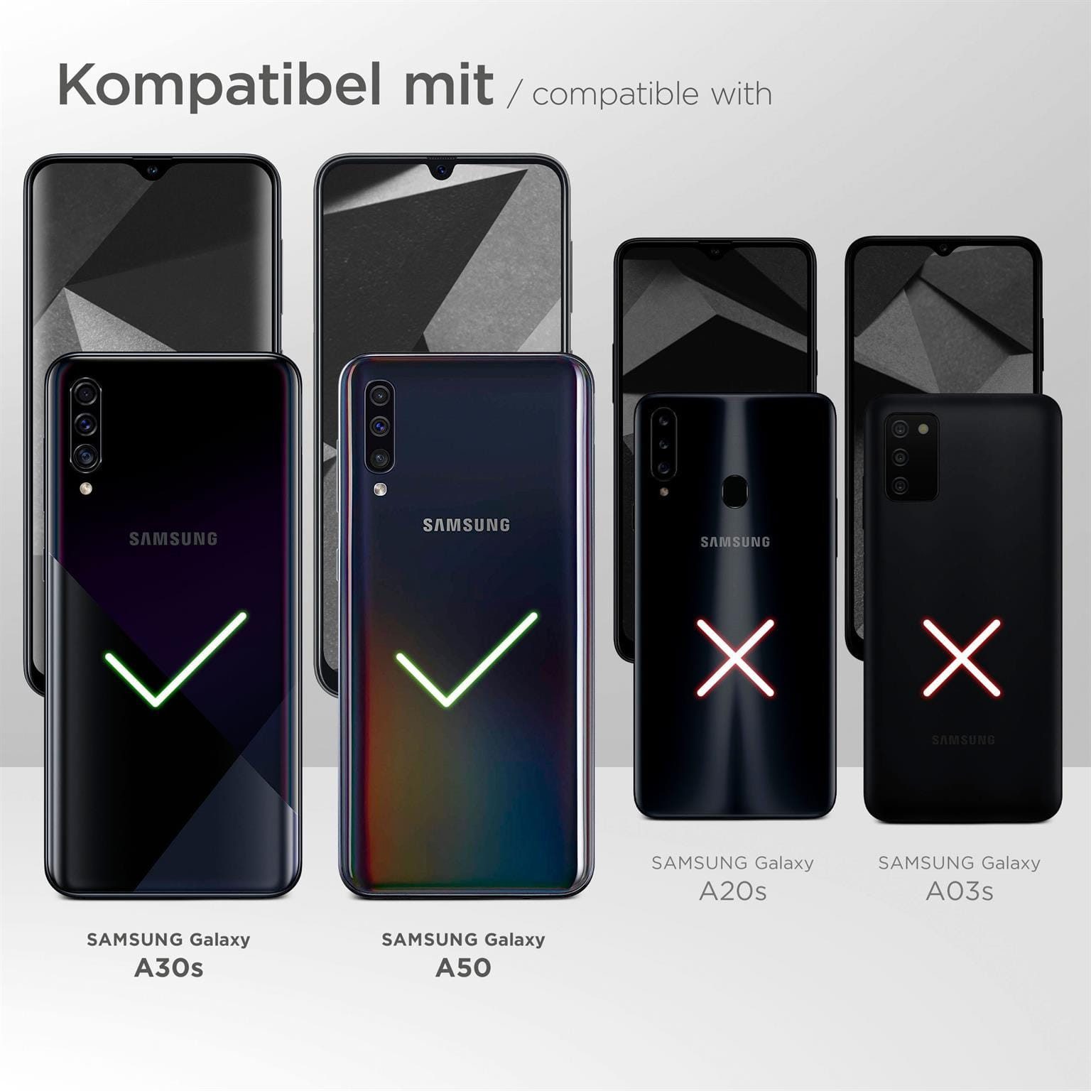 ONEFLOW Handyhülle für Samsung Galaxy A30s Hülle Dünn SlimShield Pro Blau 6,4 Zoll, Backcover TPU Case Handyhülle minimalistisch Schutzhülle Erhöhter Rand