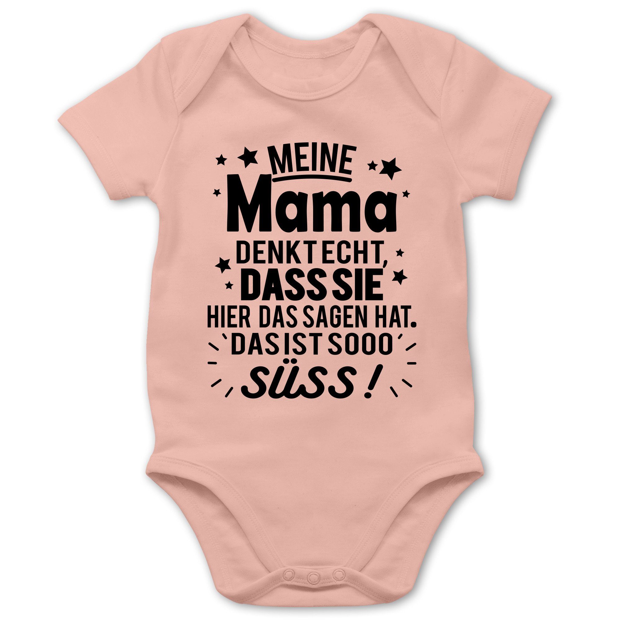 Shirtracer Shirtbody »Meine Mama denkt echt, dass sie hier das Sagen