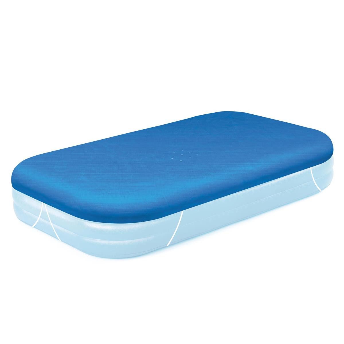 Bestway Pool-Abdeckplane für Family Pools 340 x 230 cm, blau, eckig