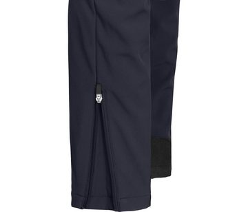 Bergson Outdoorhose BRYNE Damen Winter Softshellhose, mit warmem Innenfleece und voll elastischem Gesäßeinsatz, Normalgrößen, Nacht blau