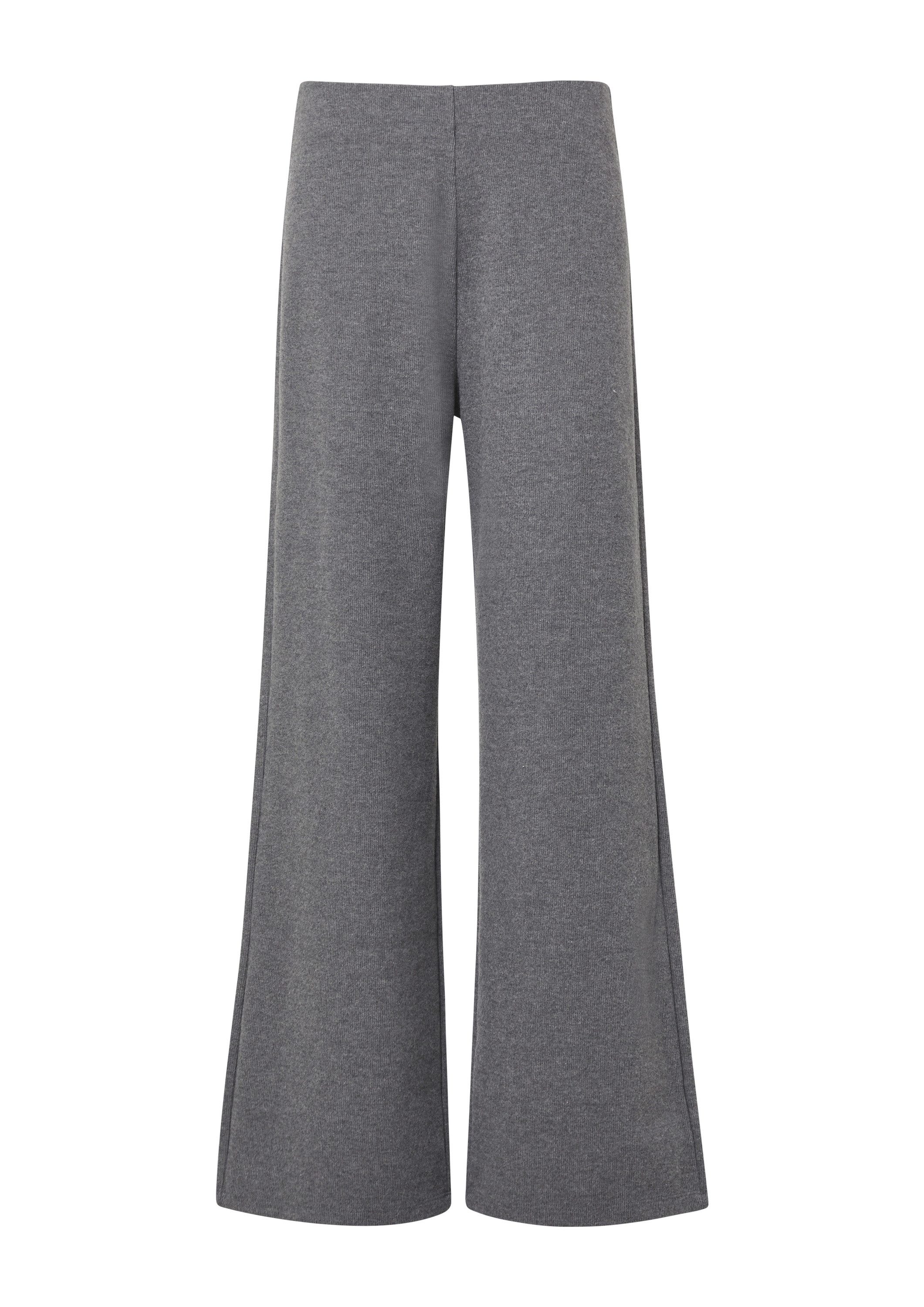 s.Oliver Chinos Hose Strickhose mit Wide Leg