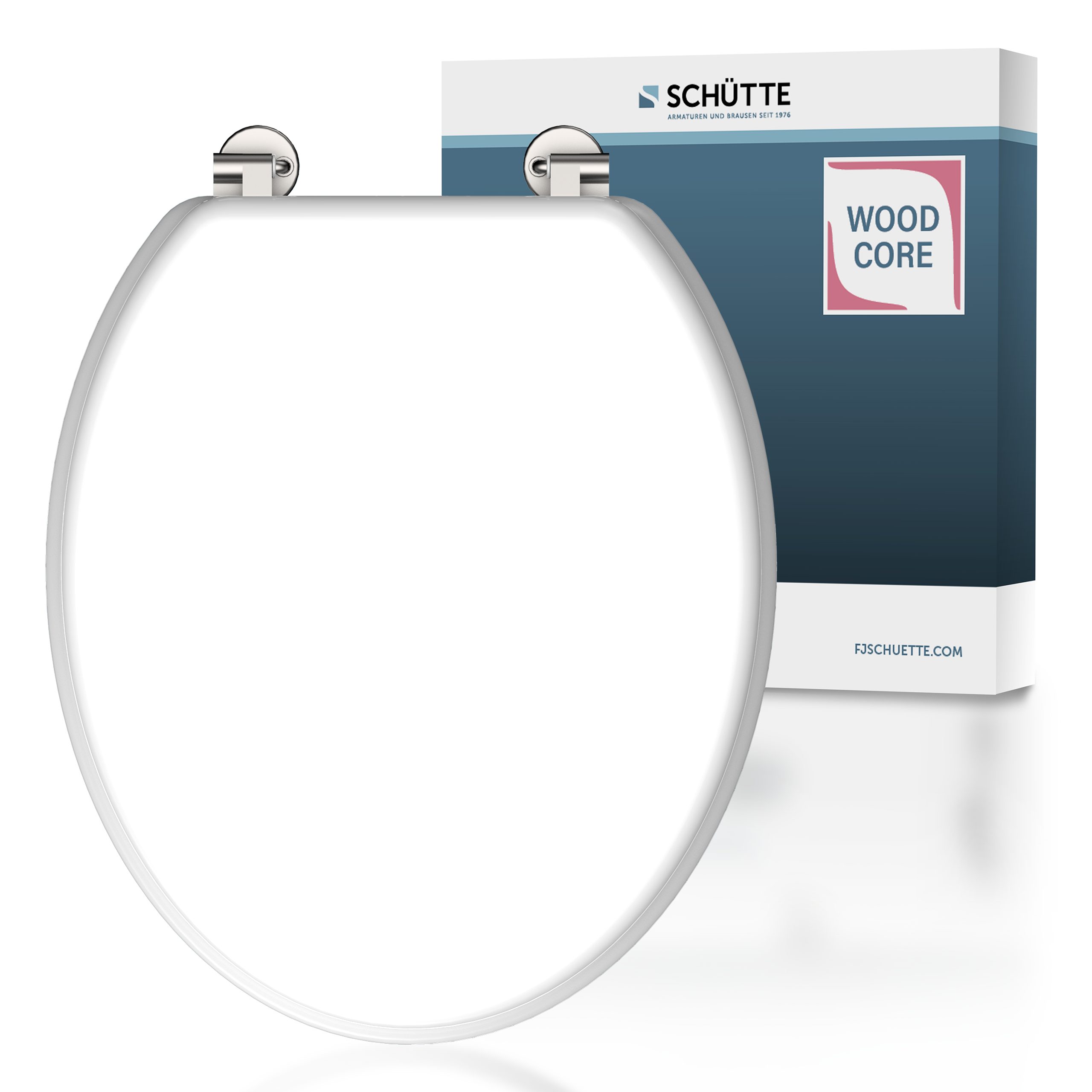Schütte WC-Sitz, mit Holzkern, maximale Belastung der Klobrille 150 kg