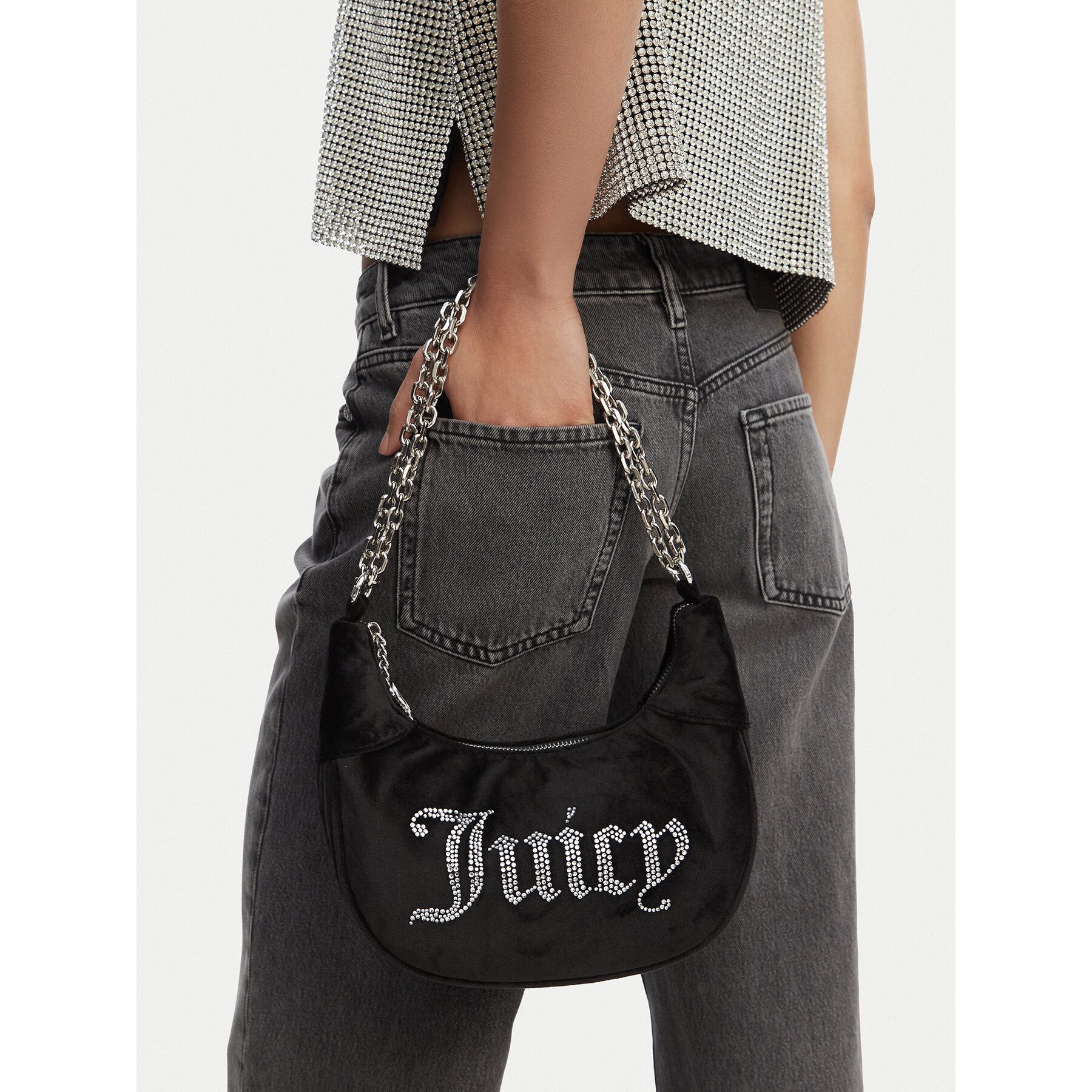 Juicy Couture Handtasche Schwarze Juicy Couture Damenhandtasche