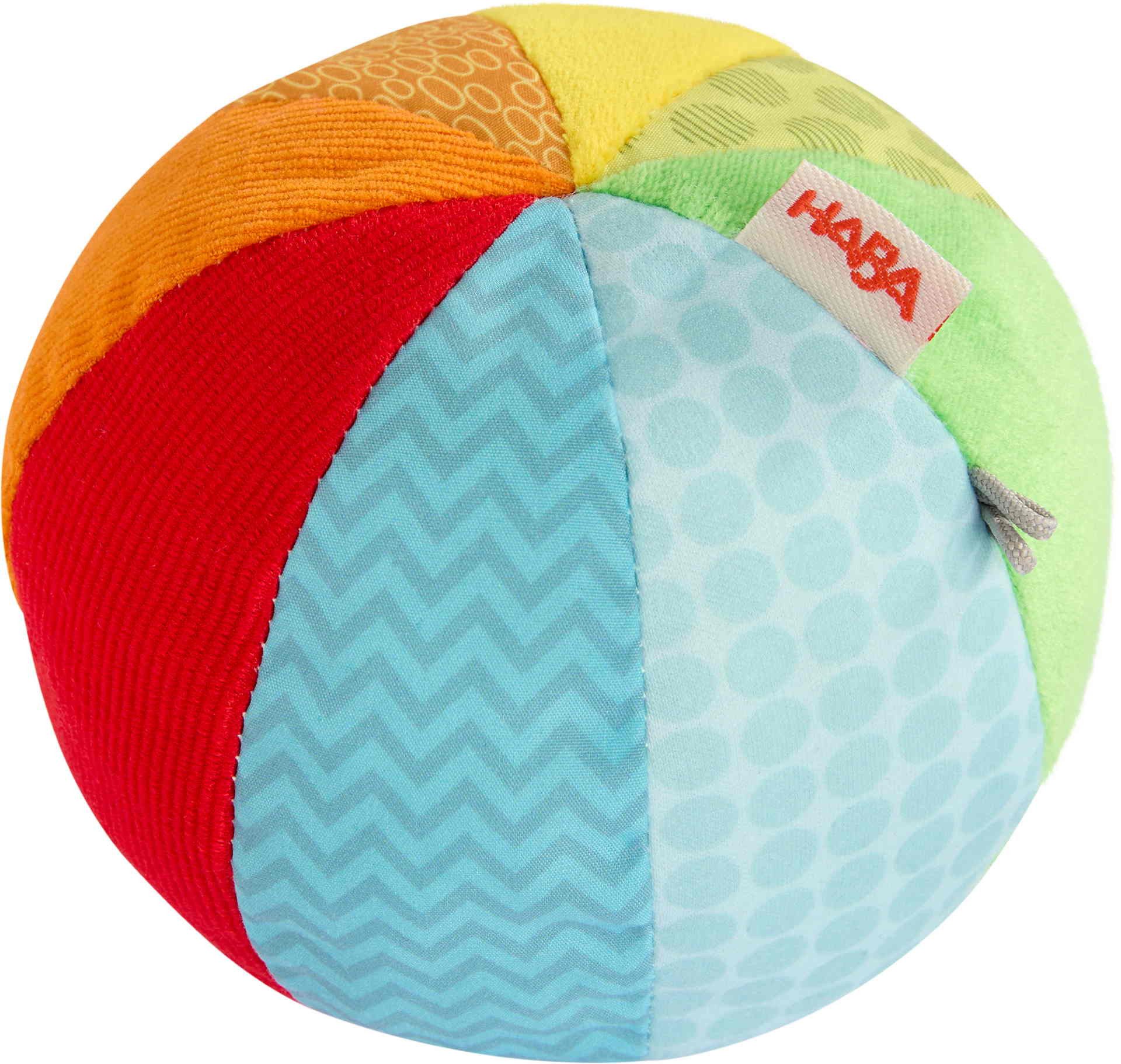 Haba Rassel Babywelt Ball Entdeckerball Klang 2013428001