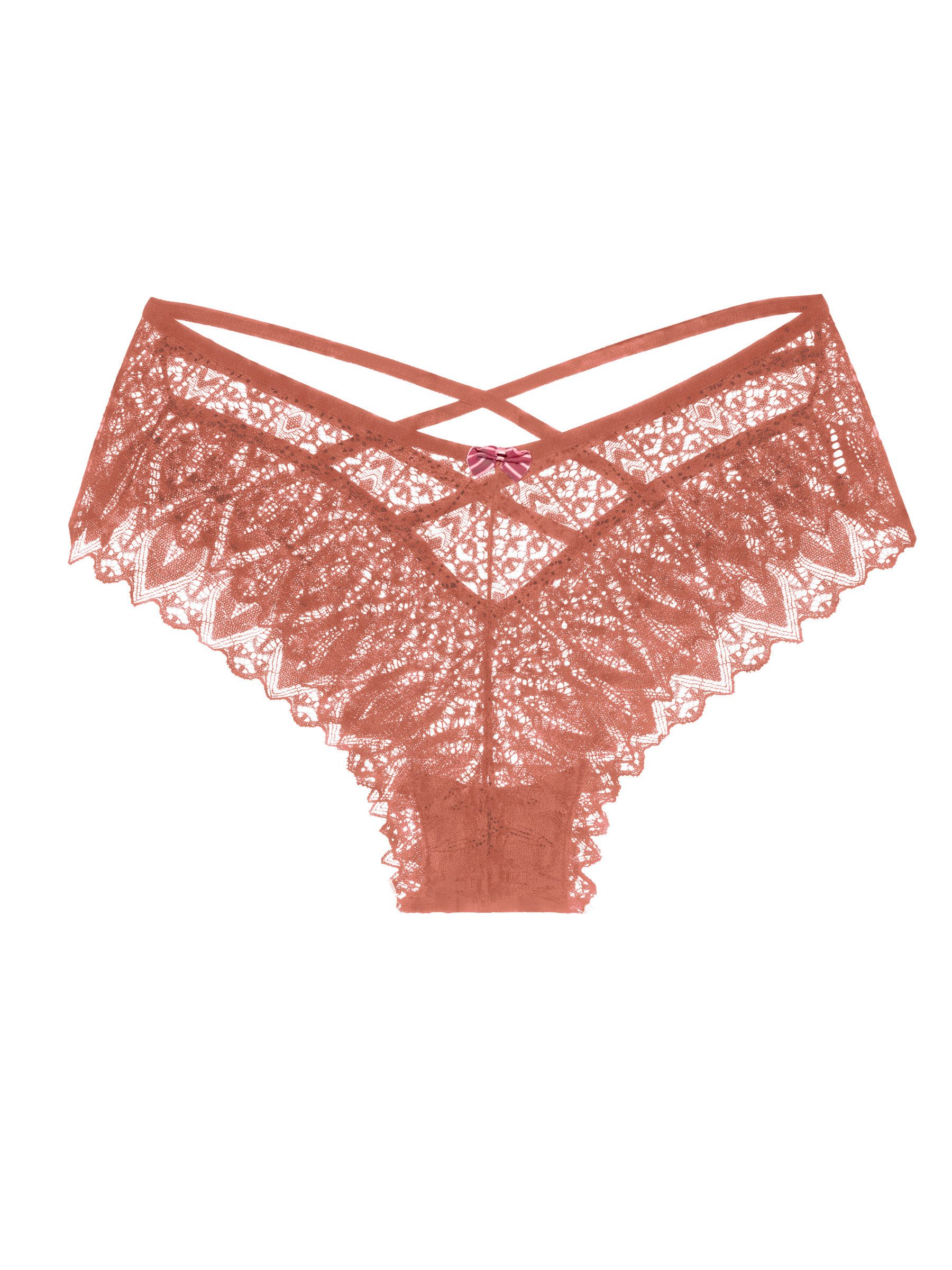 Elegant Love Taillenslip Damen Dessous Slip, sexy Unterwäsche in Spitzenoptik High Waist Panties, Höschen Lingerie, unterhosen