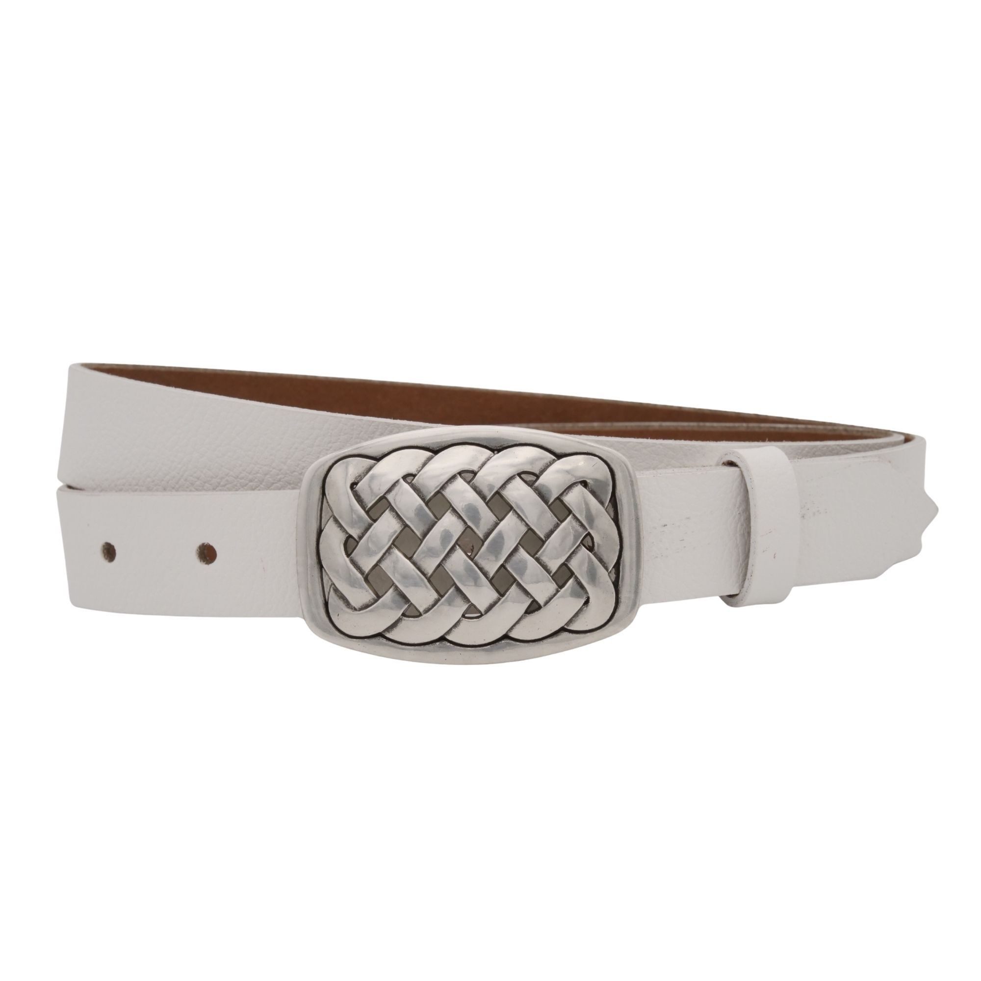 Ledergürtel AnnaMatoni Damen Leder Gürtel 2,5cm Breit echt Leder Gürtel Made