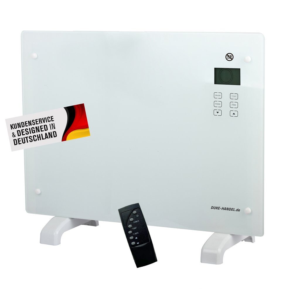 PROMAFIT Konvektor Elektroheizung Glas-Konvektor Mit LCD günstig online kaufen