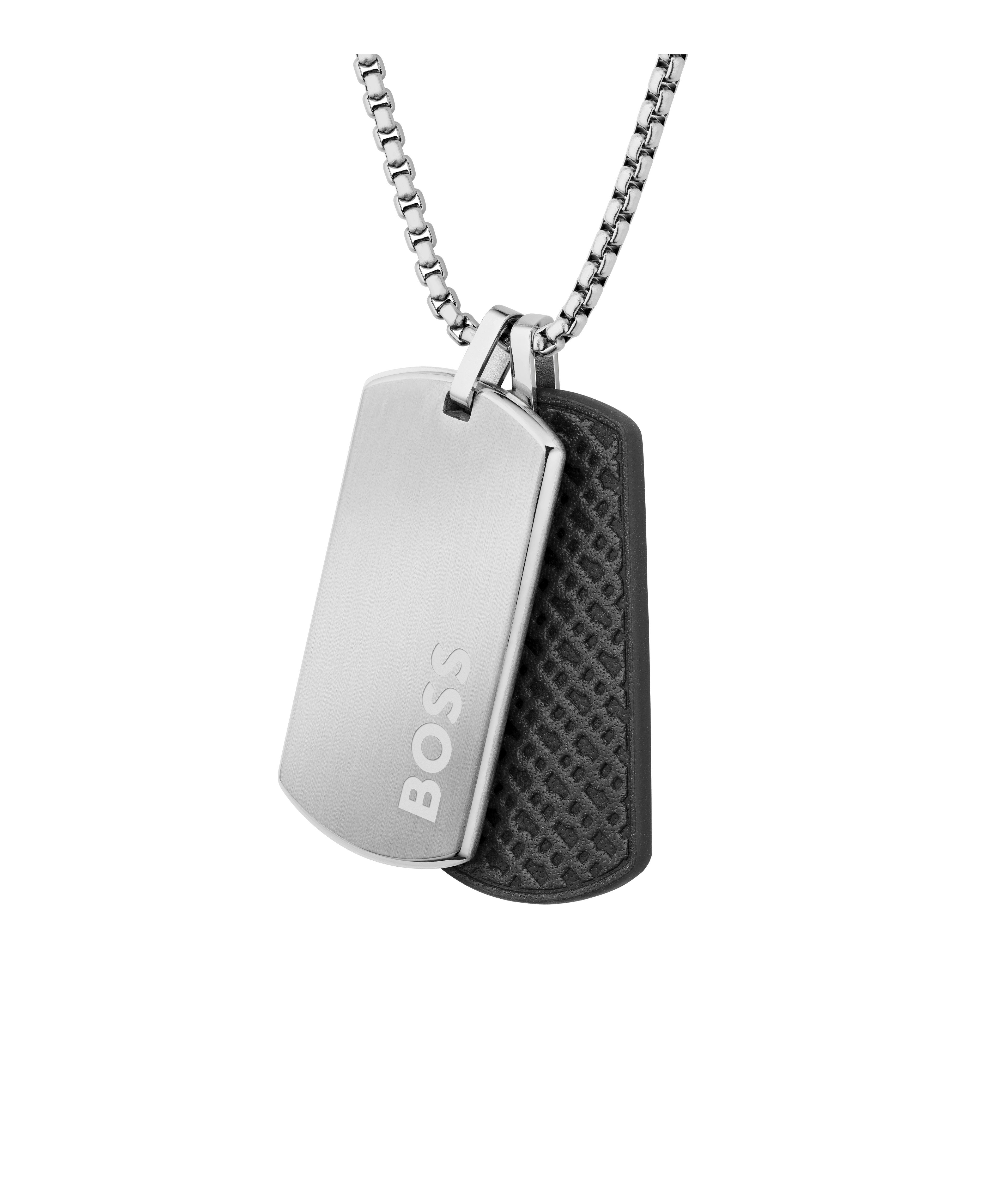 BOSS Kette mit Anhänger DEVON günstig online kaufen